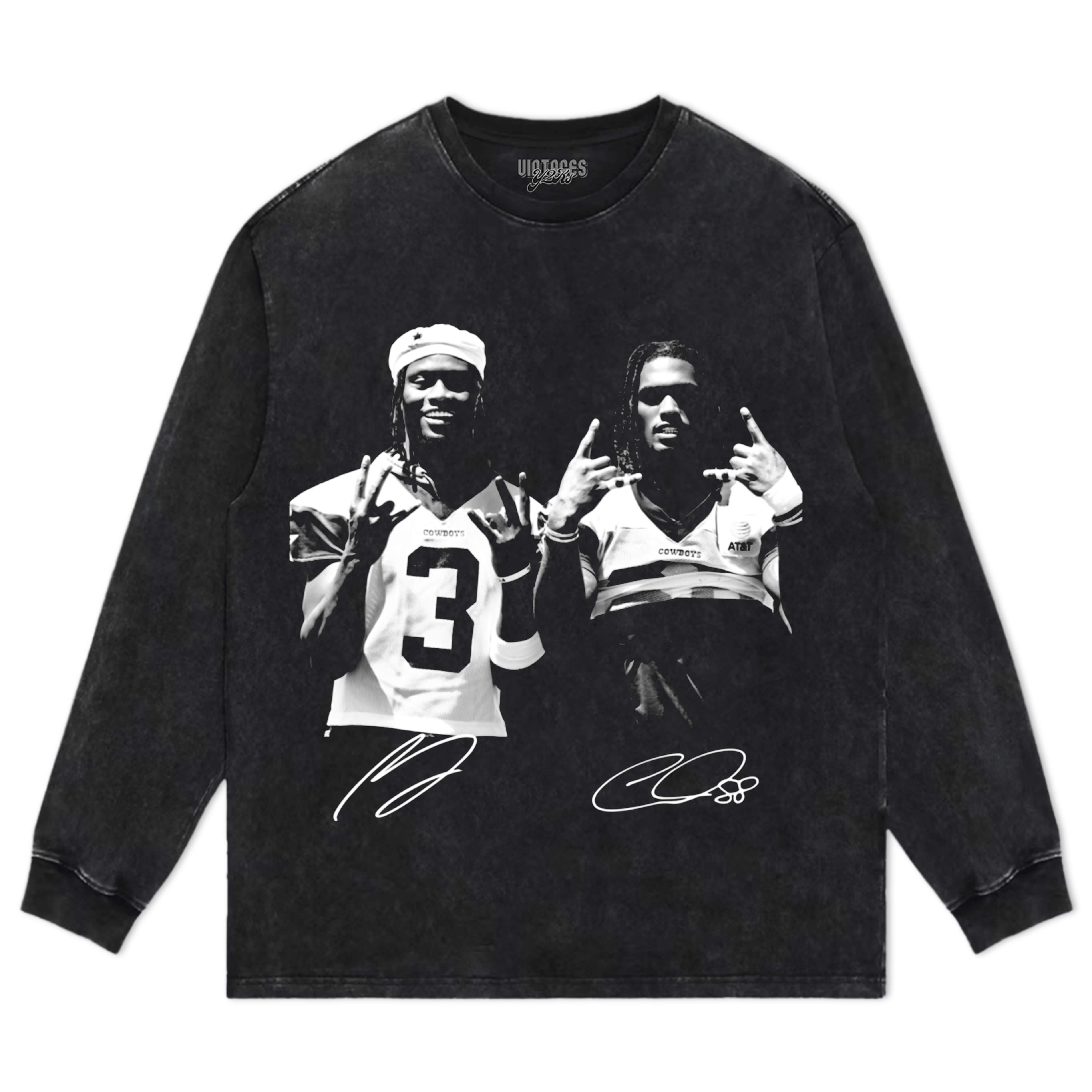 GEORGE PICKENS & CEEDEE LAMB TEE & LS & HOODIE