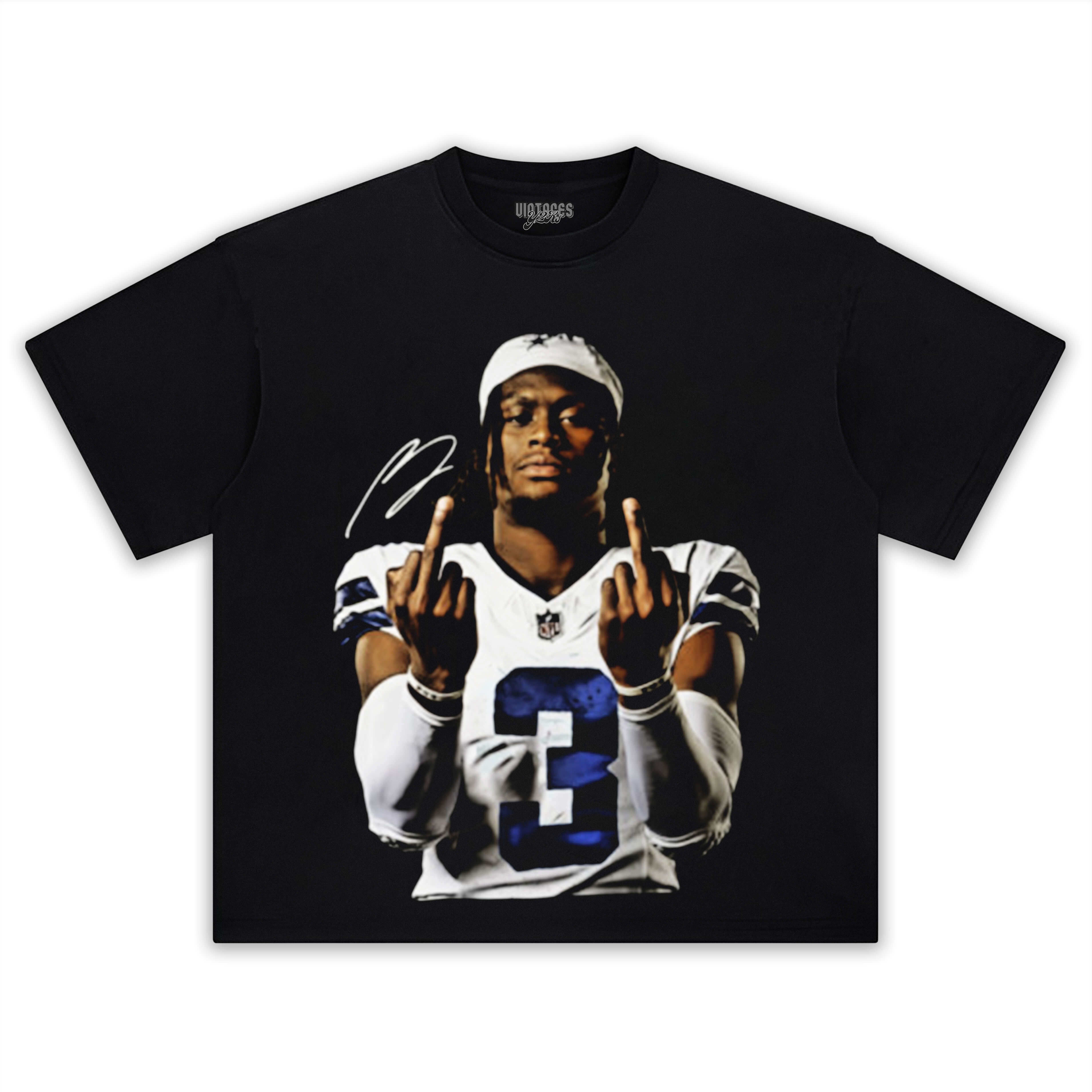 GEORGE PICKENS MIDDLE FINGER VINTAGE TEE & LS & HOODIE
