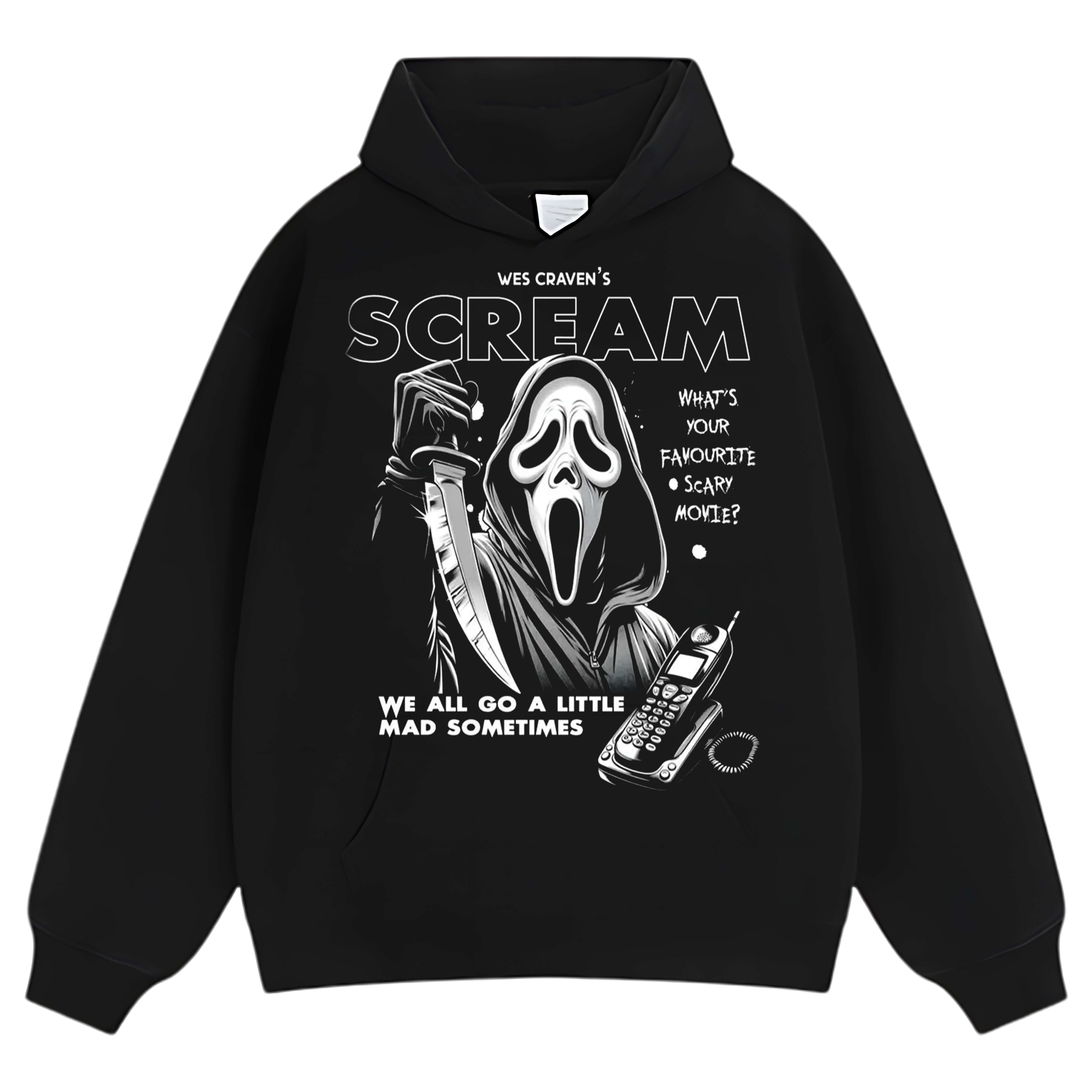GHOSTFACE SCREAM VINTAGE TEE V3 & LS & HOODIE