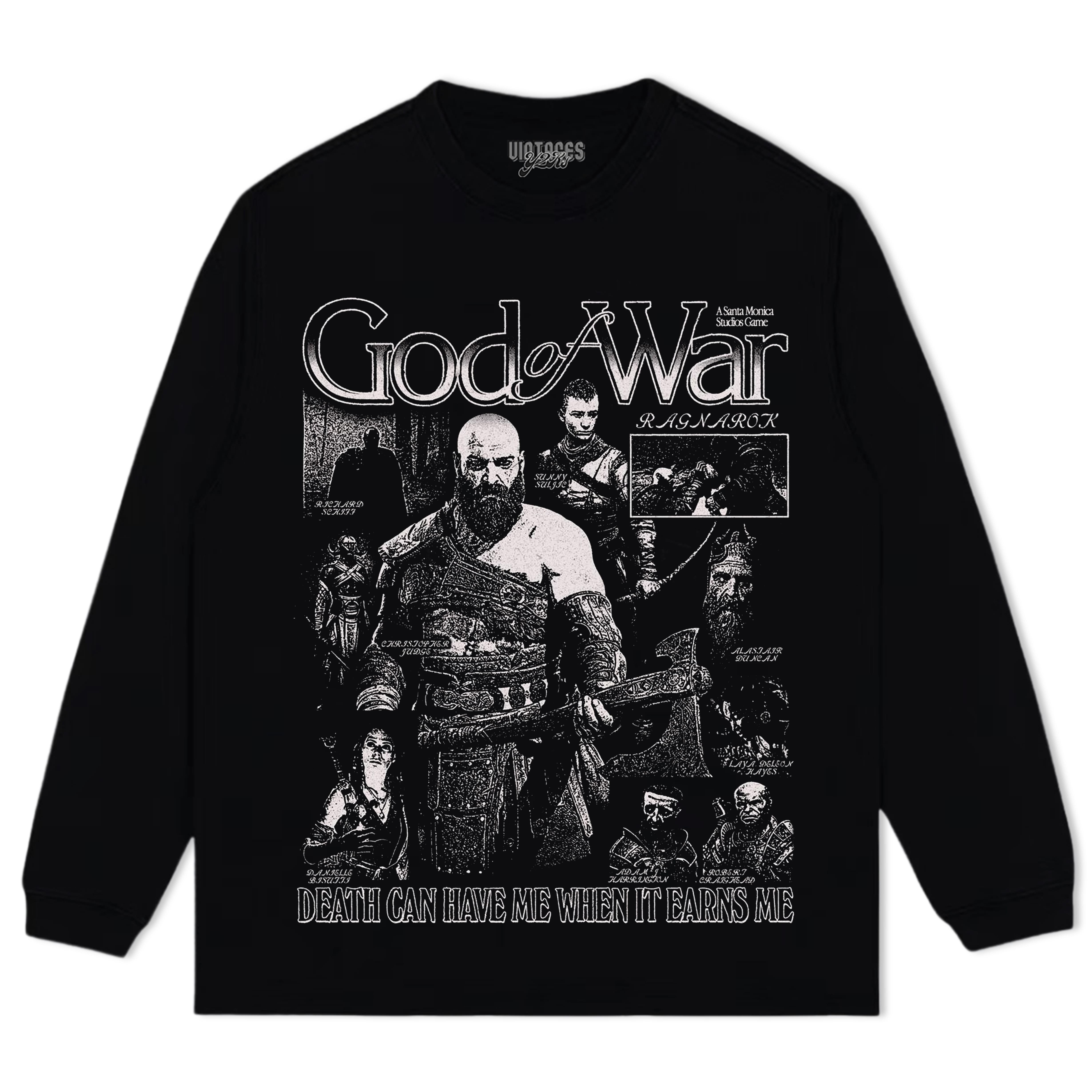 GOD OF WAR TANK TOP & TEE & LONG SLEEVE & LAYERED LS & HOODIE