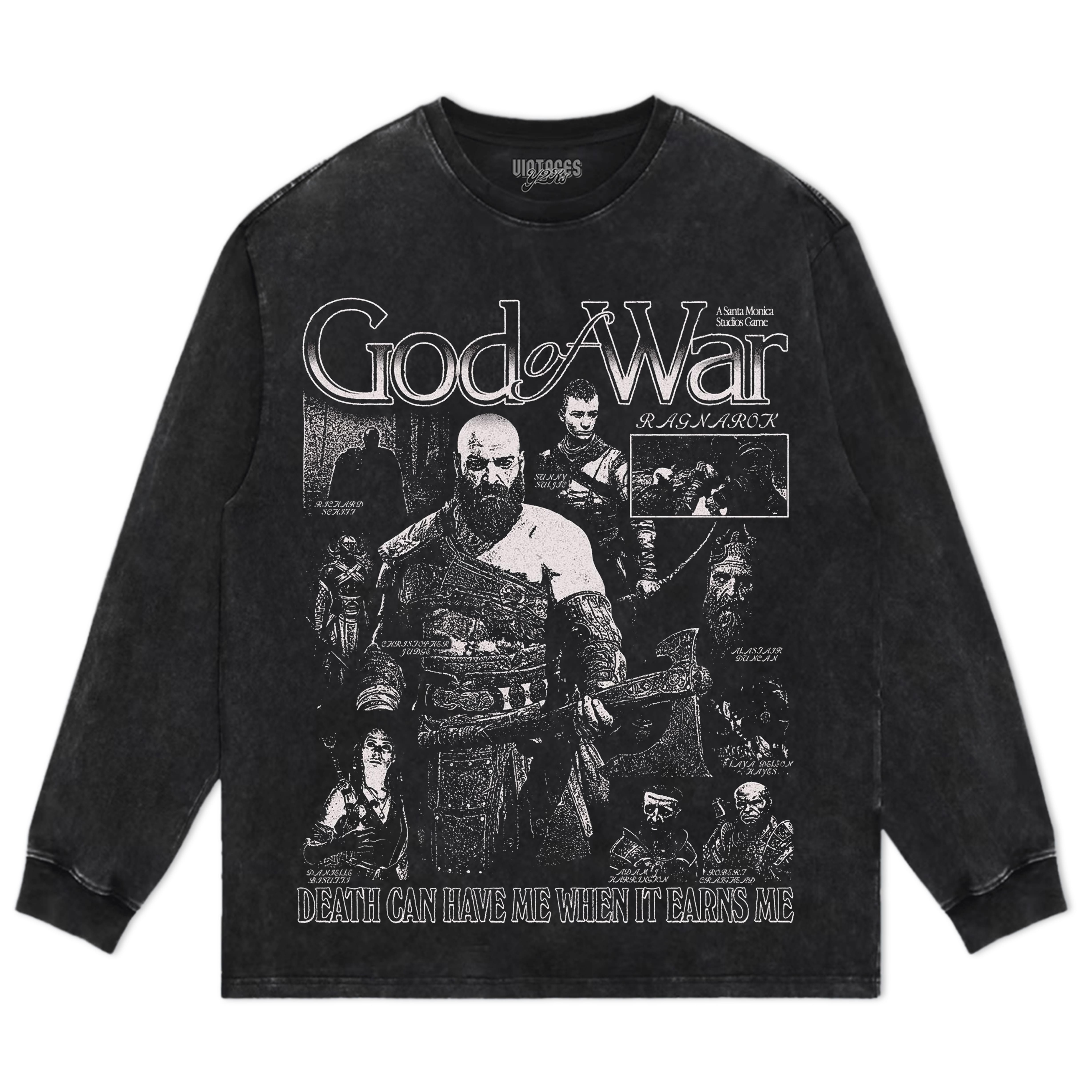 GOD OF WAR TANK TOP & TEE & LONG SLEEVE & LAYERED LS & HOODIE