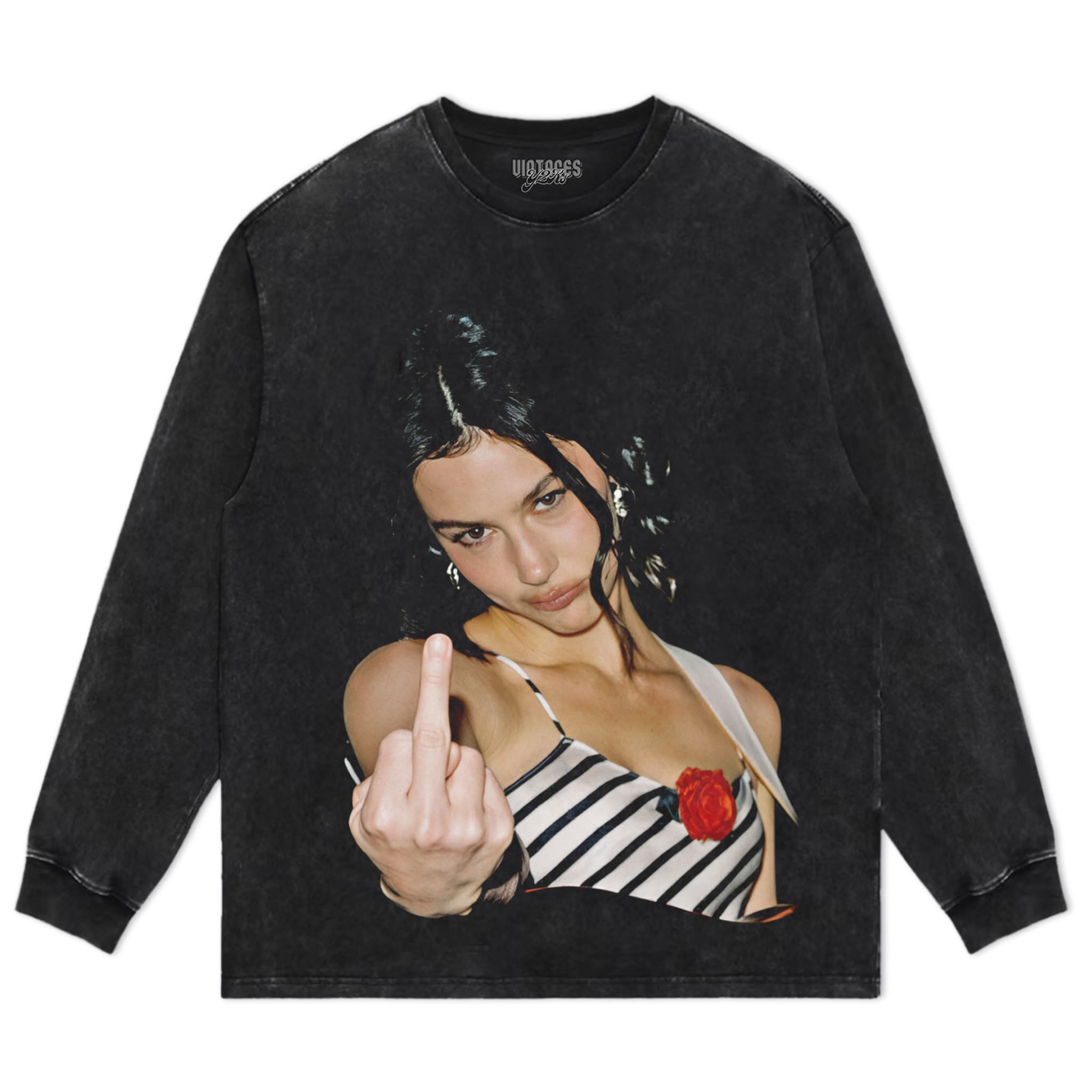 GRACIE ABRAMS MIDDLE FINGER TANK TOP & TEE & LONG SLEEVE & LAYERED LS & HOODIE