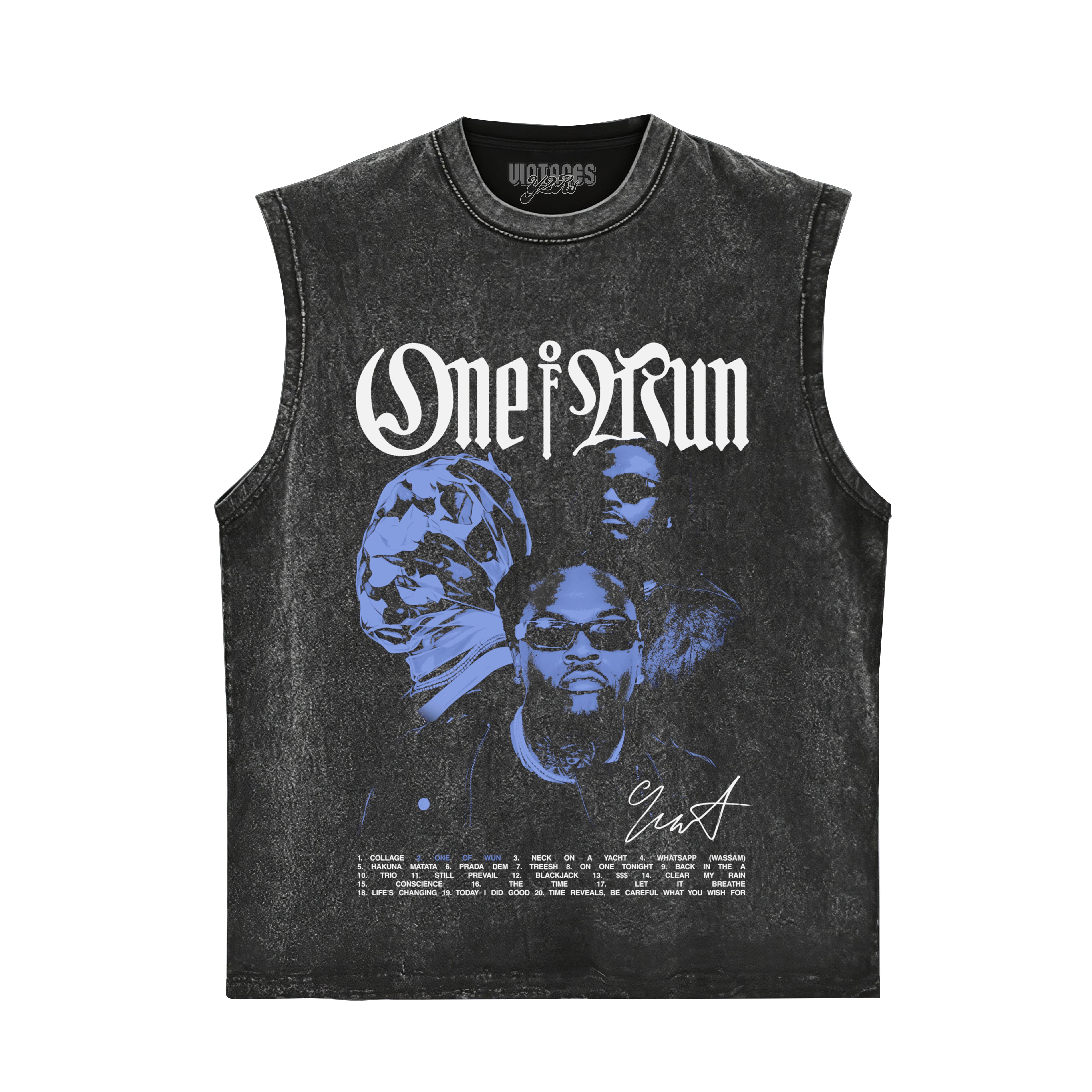 GUNNA ONE OF WUN ALBUM TANK TOP & TEE & LONG SLEEVE & LAYERED LS & HOODIE