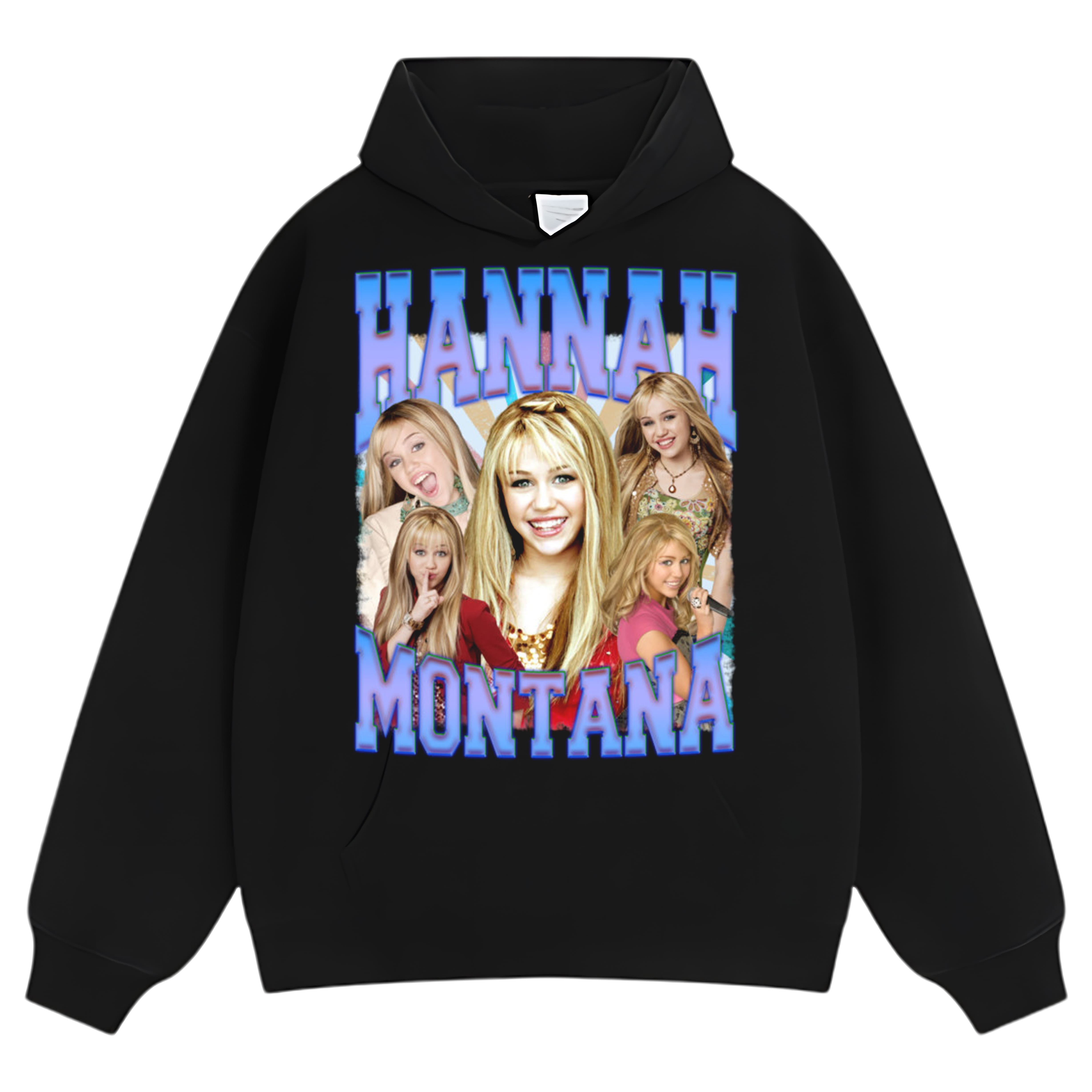 HANNAH MONTANA - VINTAGE 90S RETRO STYLE TEE & LS & HOODIE