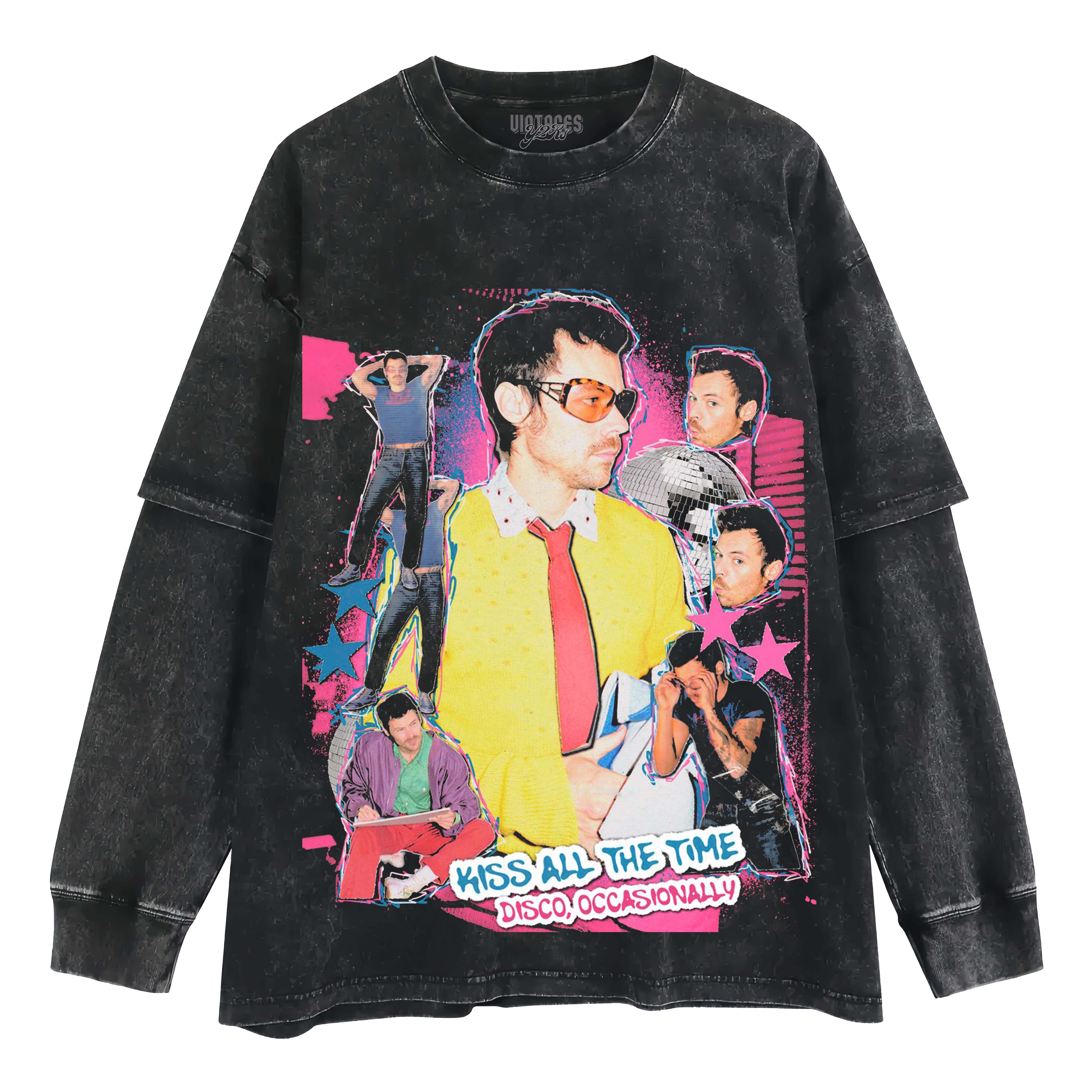 HARRY STYLES - KISS ALL THE TIME 6 LAYERED LONG SLEEVE