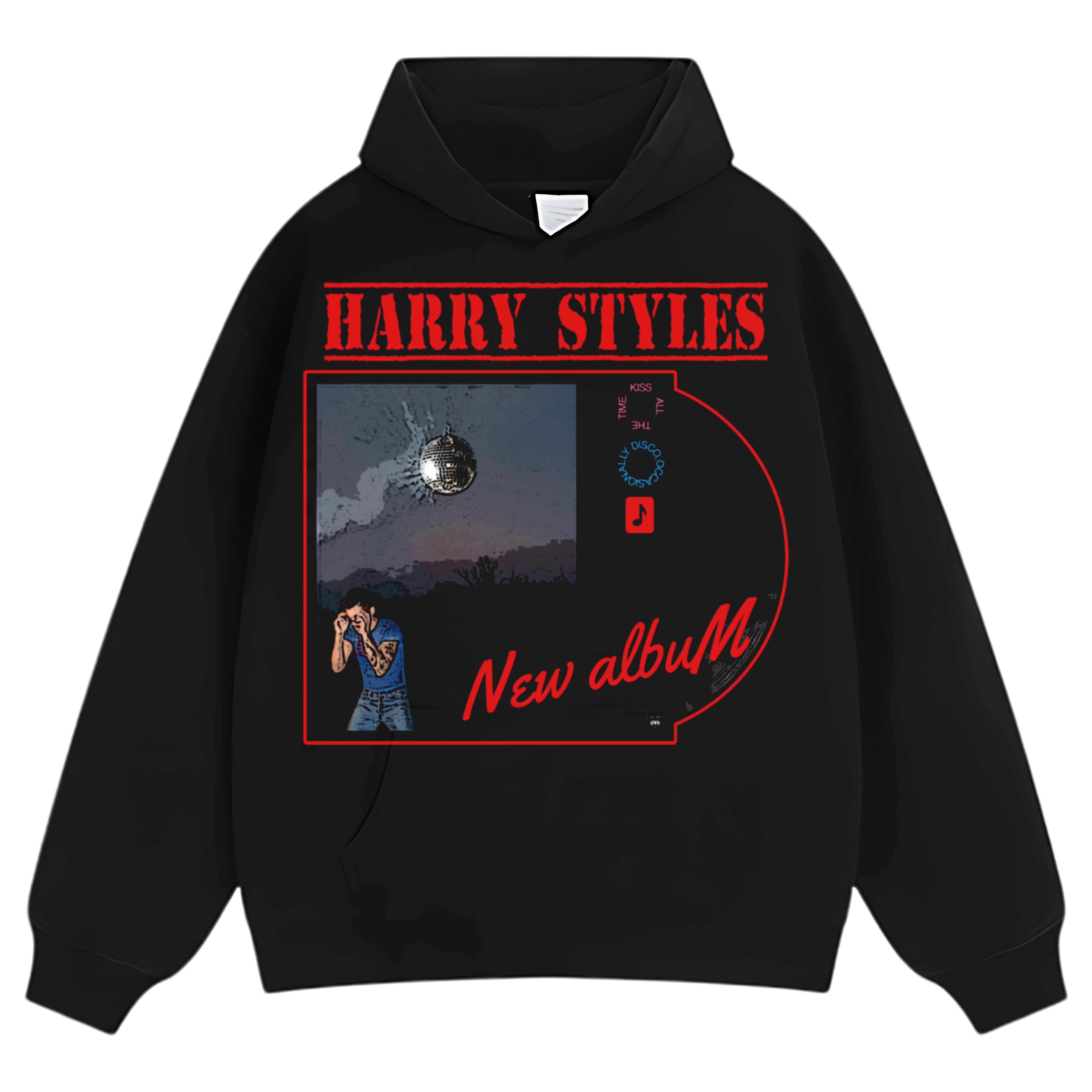 HARRY STYLES NEW ALBUM TEE & LS & HOODIE