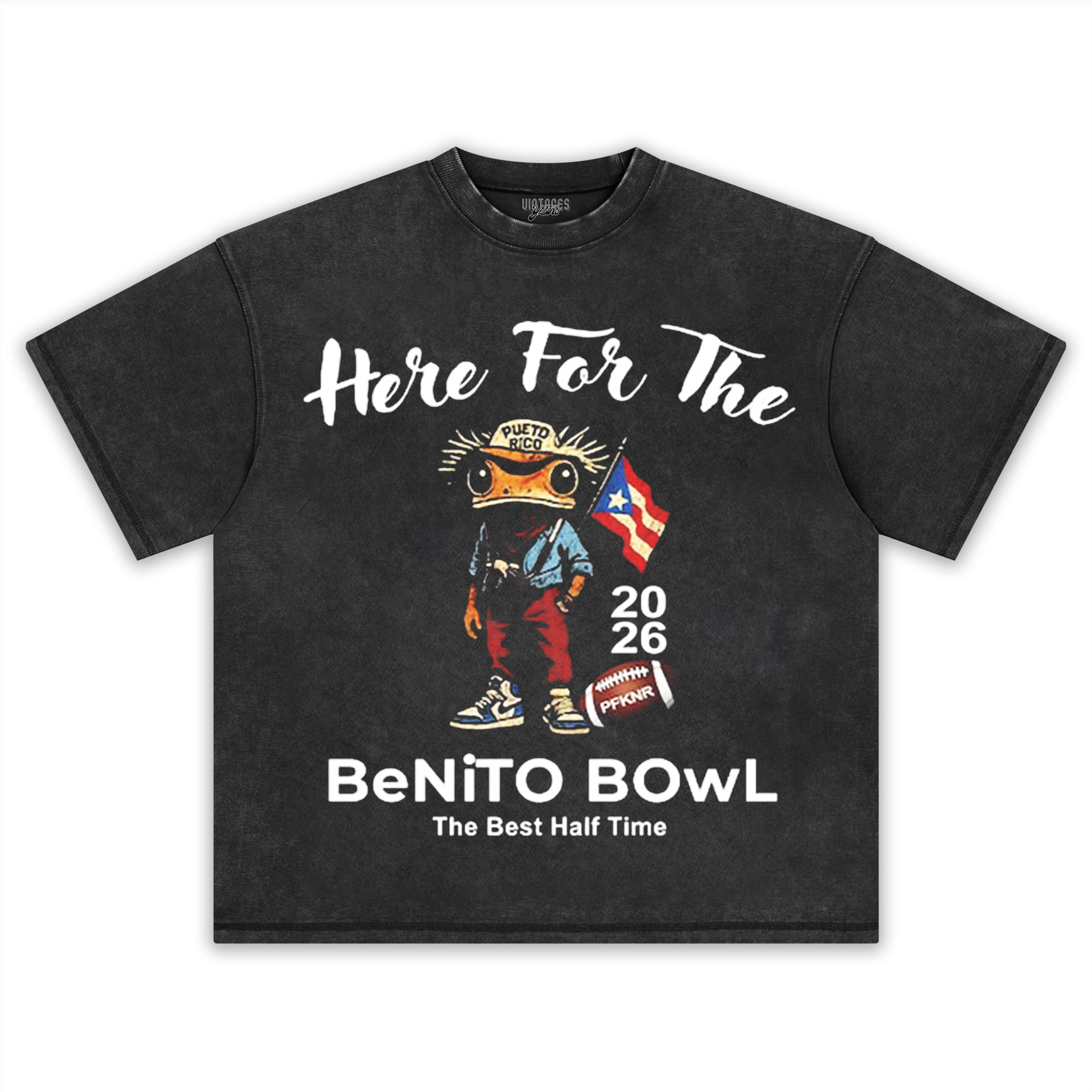 HERE FOR THE BENITO BOWL & BAD BUNNY SUPER BOWL TEE & LS & HOODIE