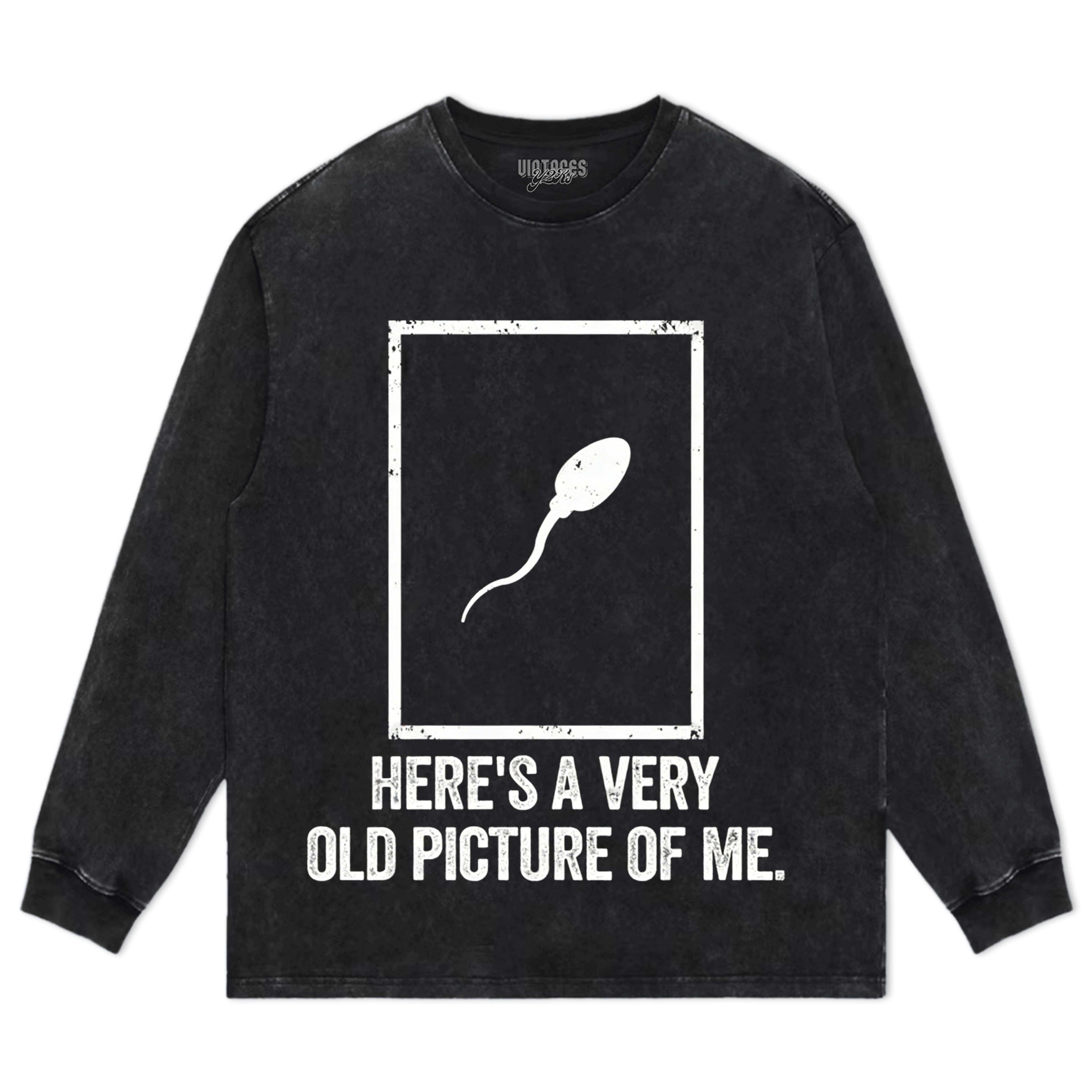 HERE'S A VERY OLD PICTURE OF ME TEE & LS & HOODIE