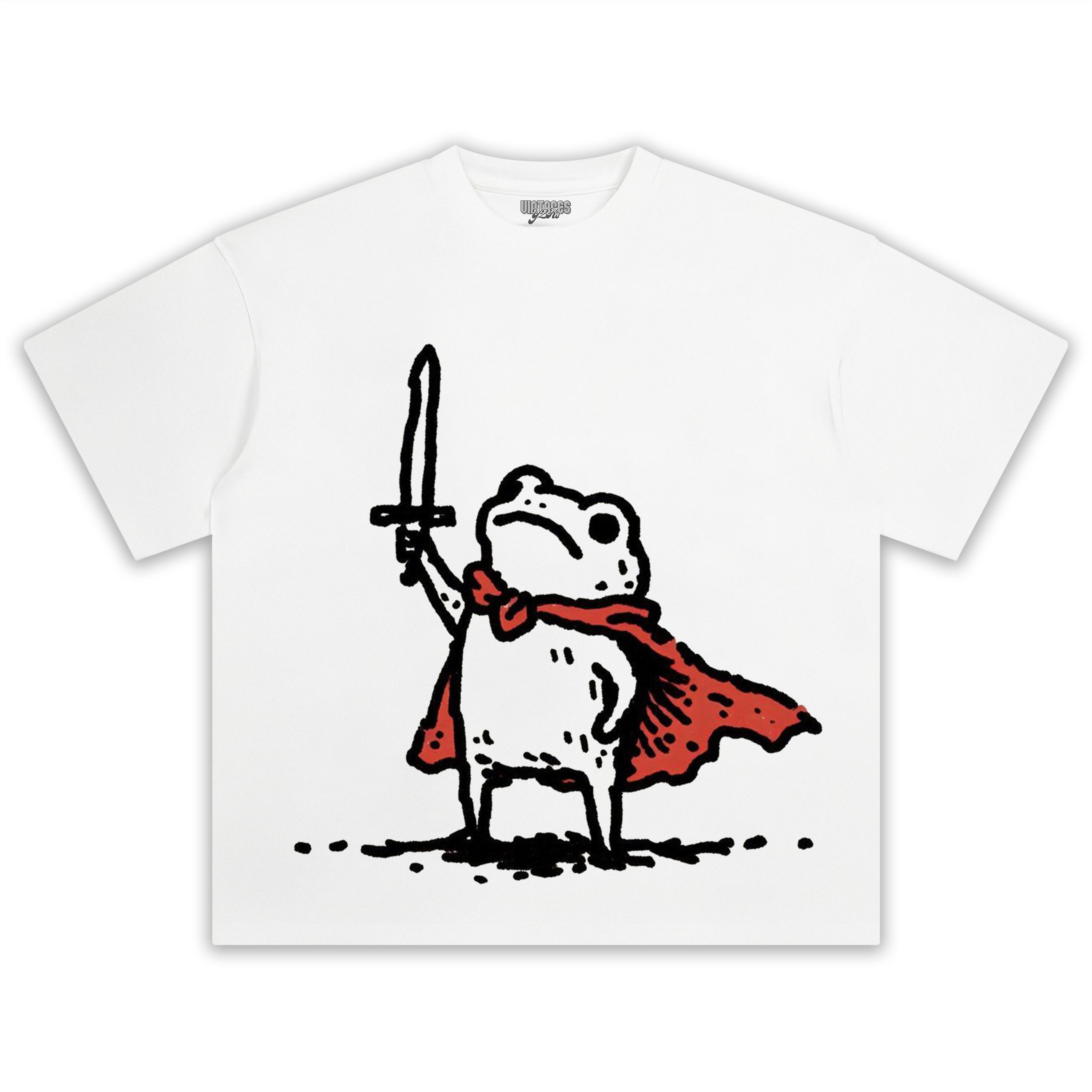 HUZZAH FROG TEE & LS