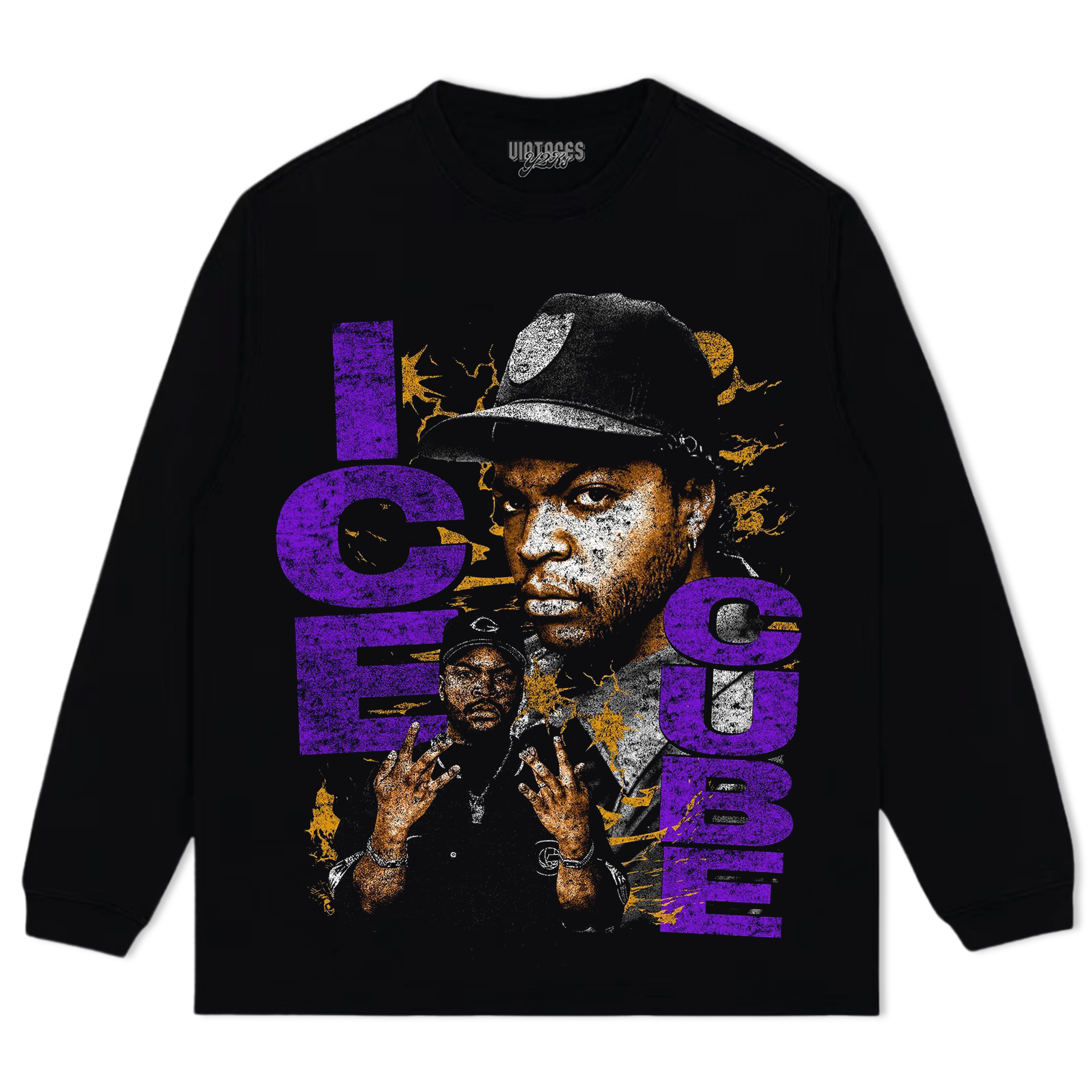 ICE CUBE-VINTAGE STYLE TEE & LS & HOODIE