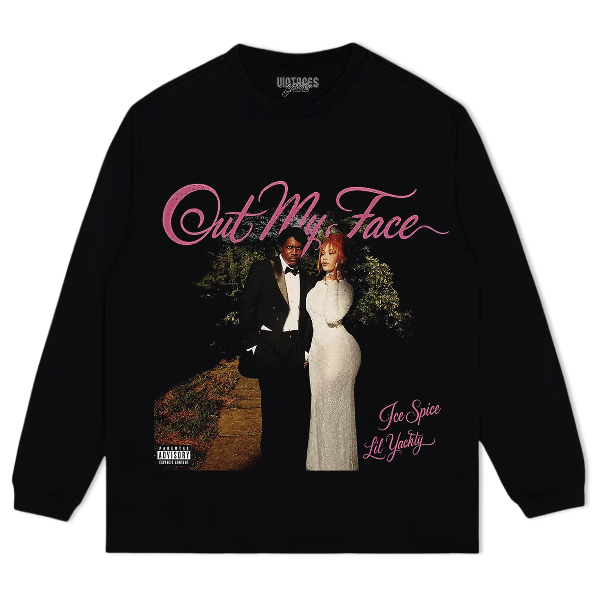 ICE SPICE × LIL YACHTY & OUT MY FACE (MY BABY) TANK TOP & TEE & LONG SLEEVE & LAYERED LS & HOODIE