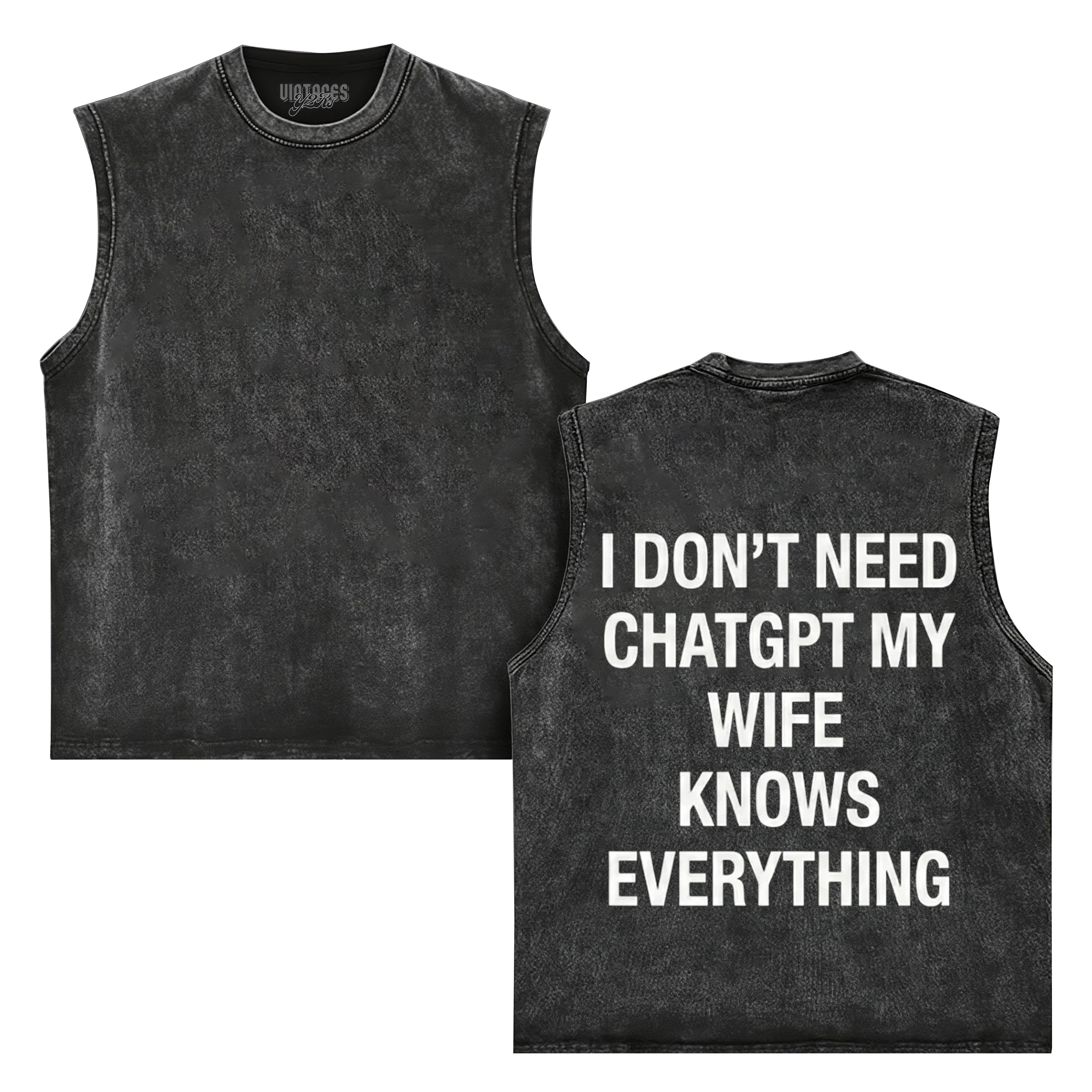 IDON'TNEEDCHATGPT TANK TOP & TEE