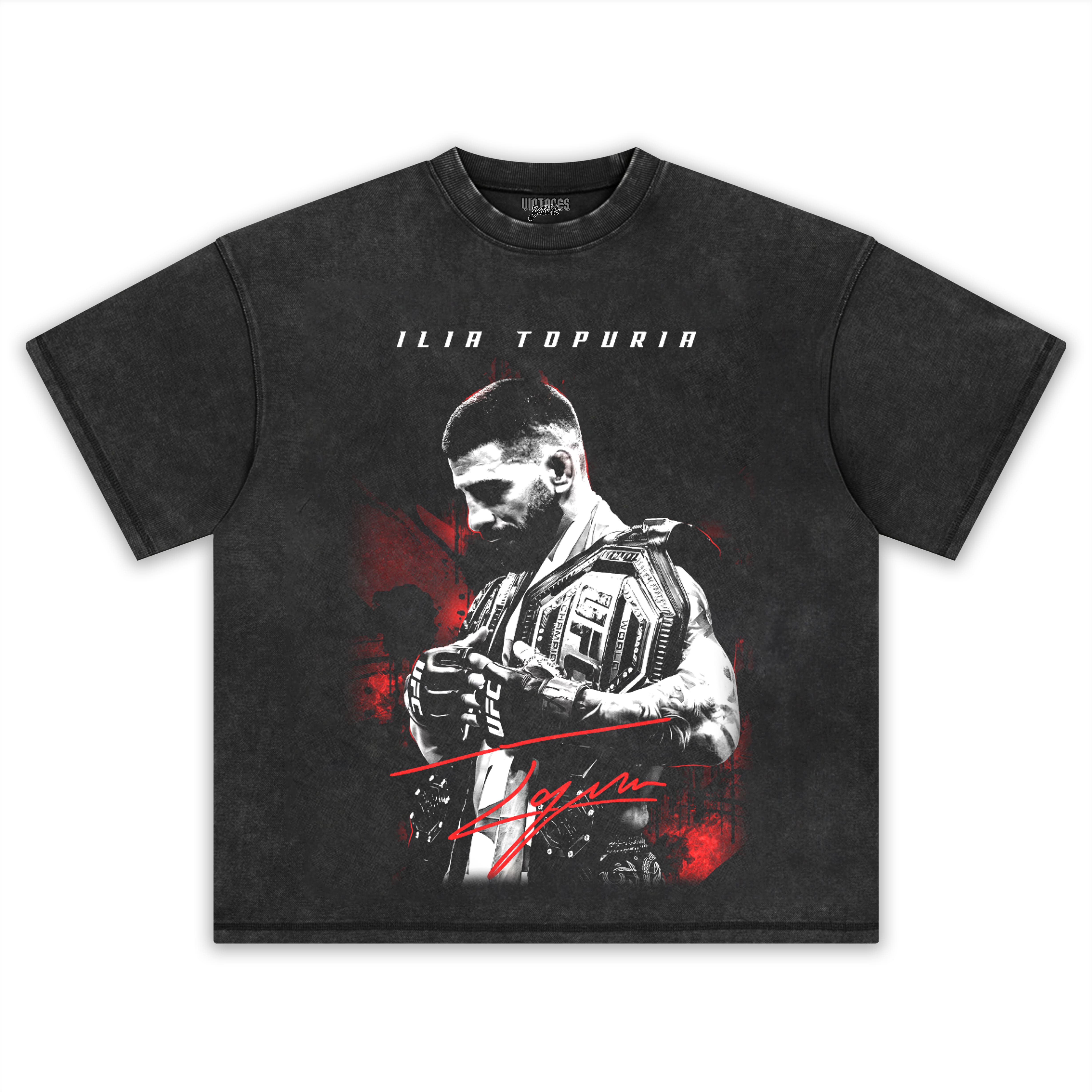 ILIA TOPURIA UFC CHAMPION TANK TOP & TEE & LONG SLEEVE & LAYERED LS & HOODIE