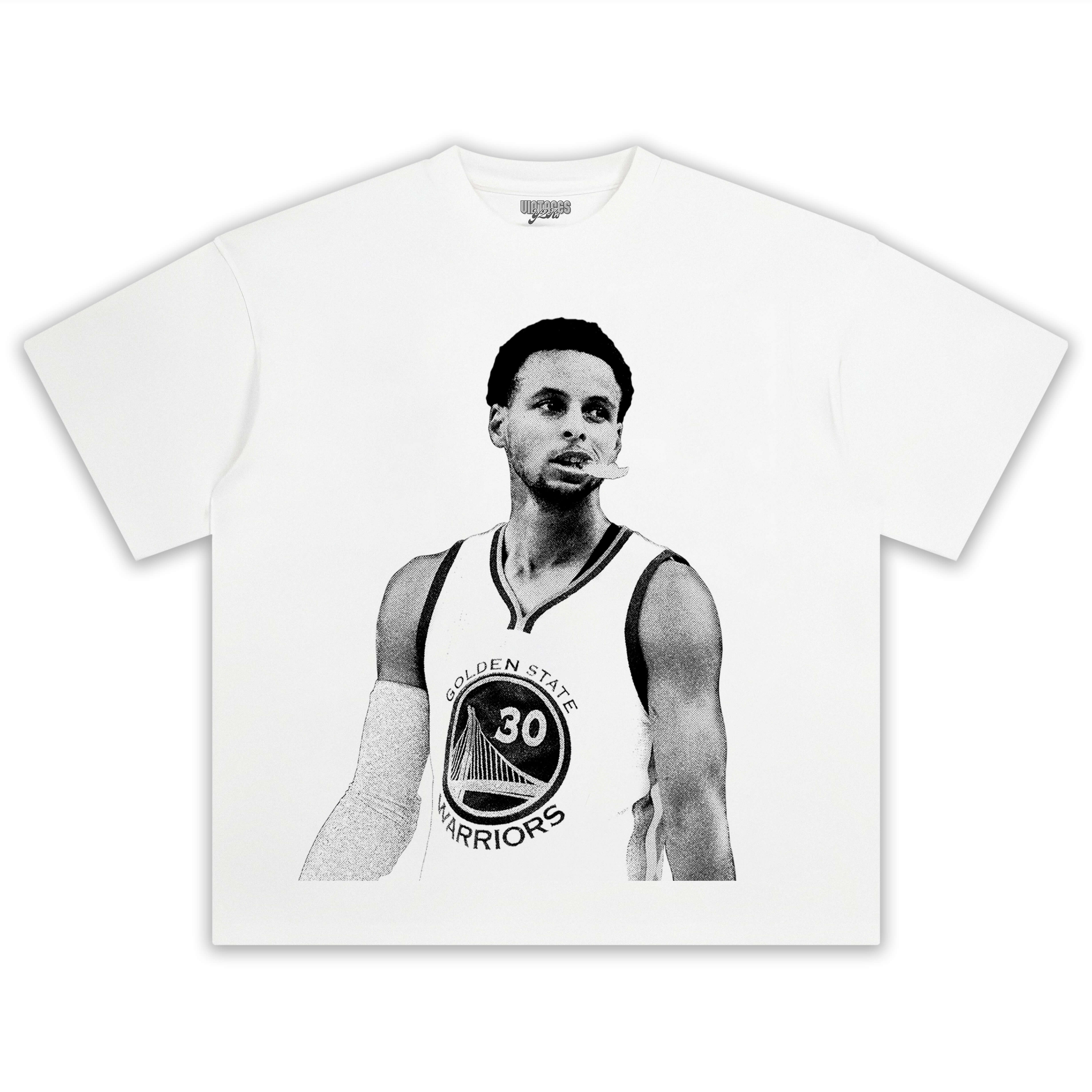 STEPHEN CURRY WHITE TEE
