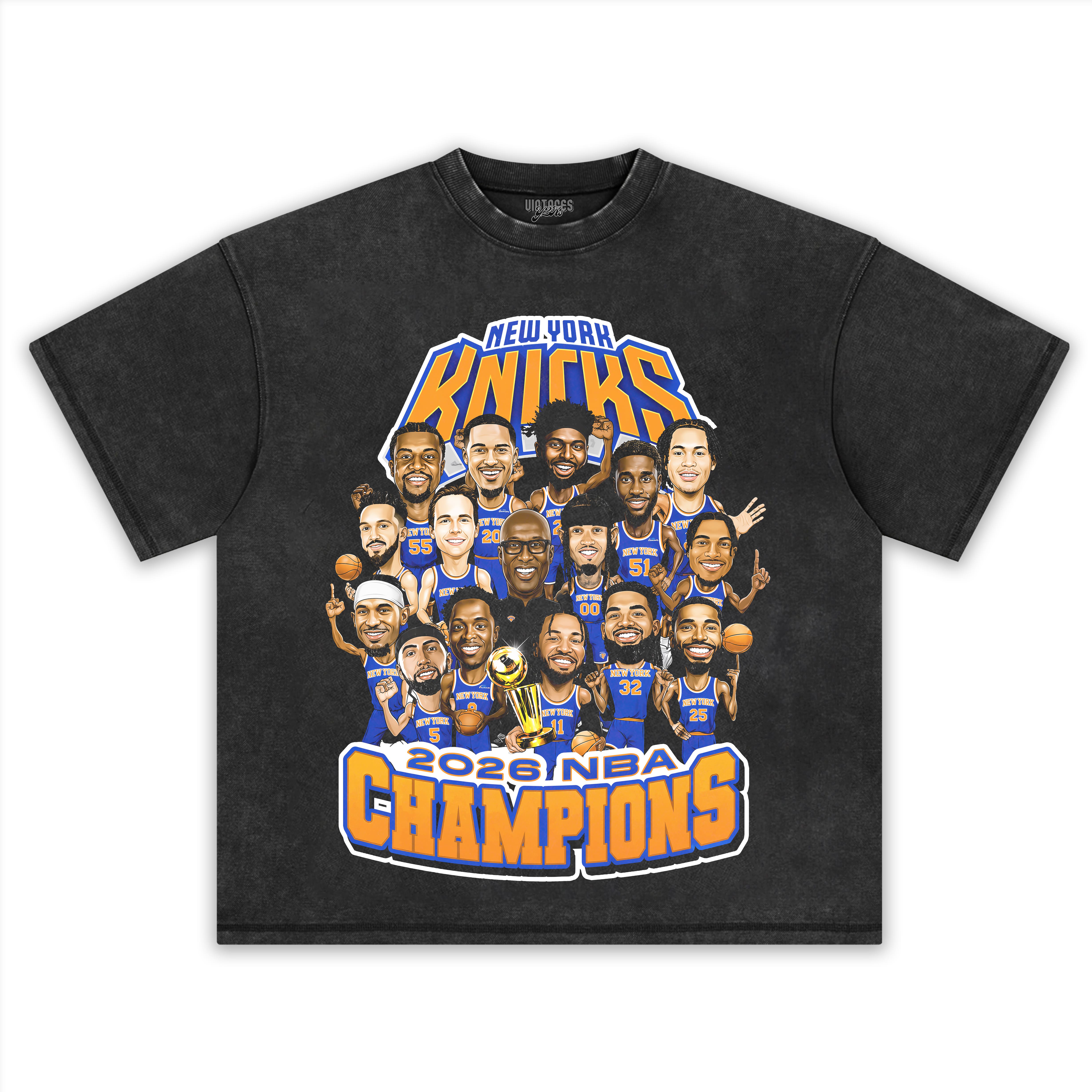 NEW YORK CHAMPION 2026 TANK TOP & TEE & LONG SLEEVE & LAYERED LS & HOODIE