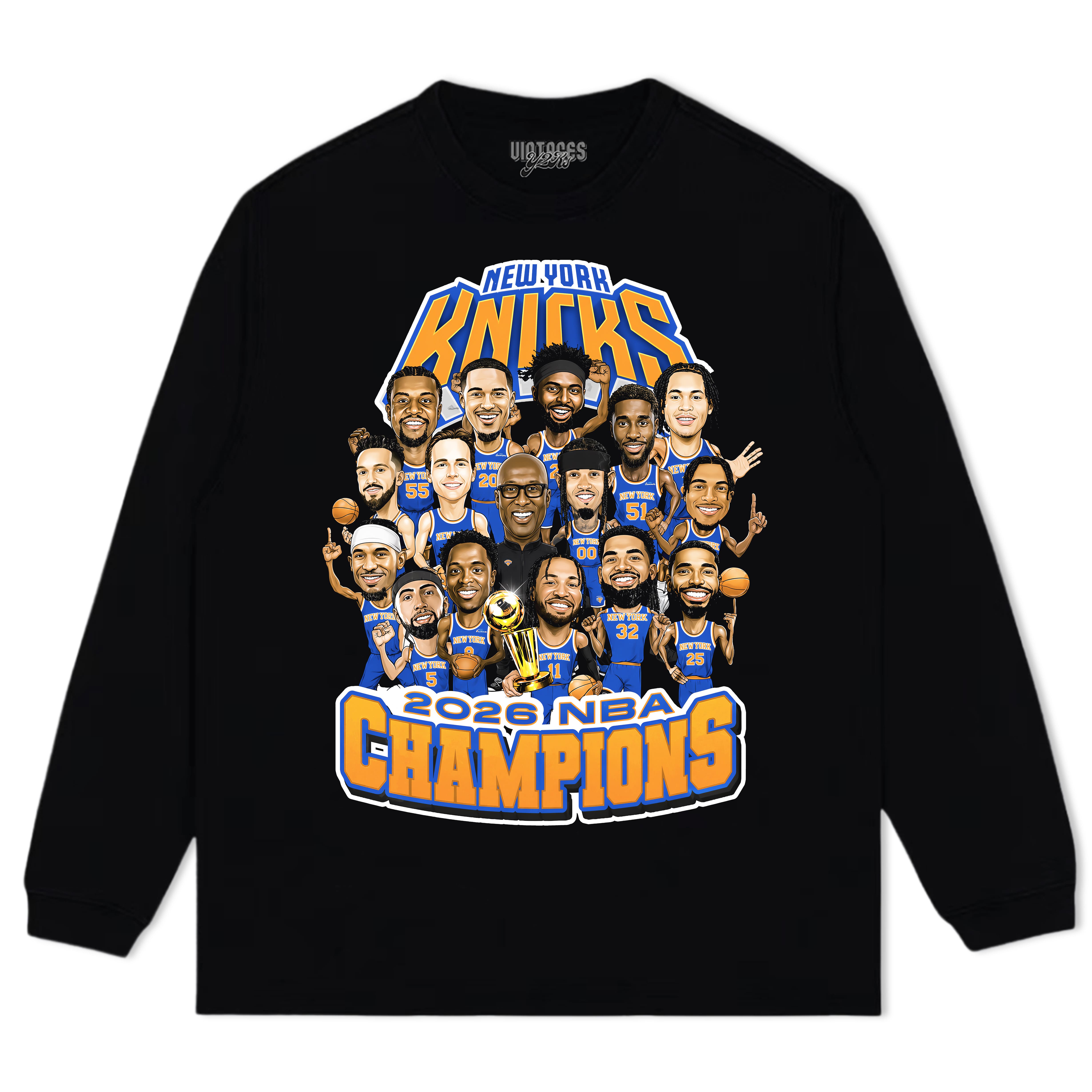 NEW YORK CHAMPION 2026 TANK TOP & TEE & LONG SLEEVE & LAYERED LS & HOODIE