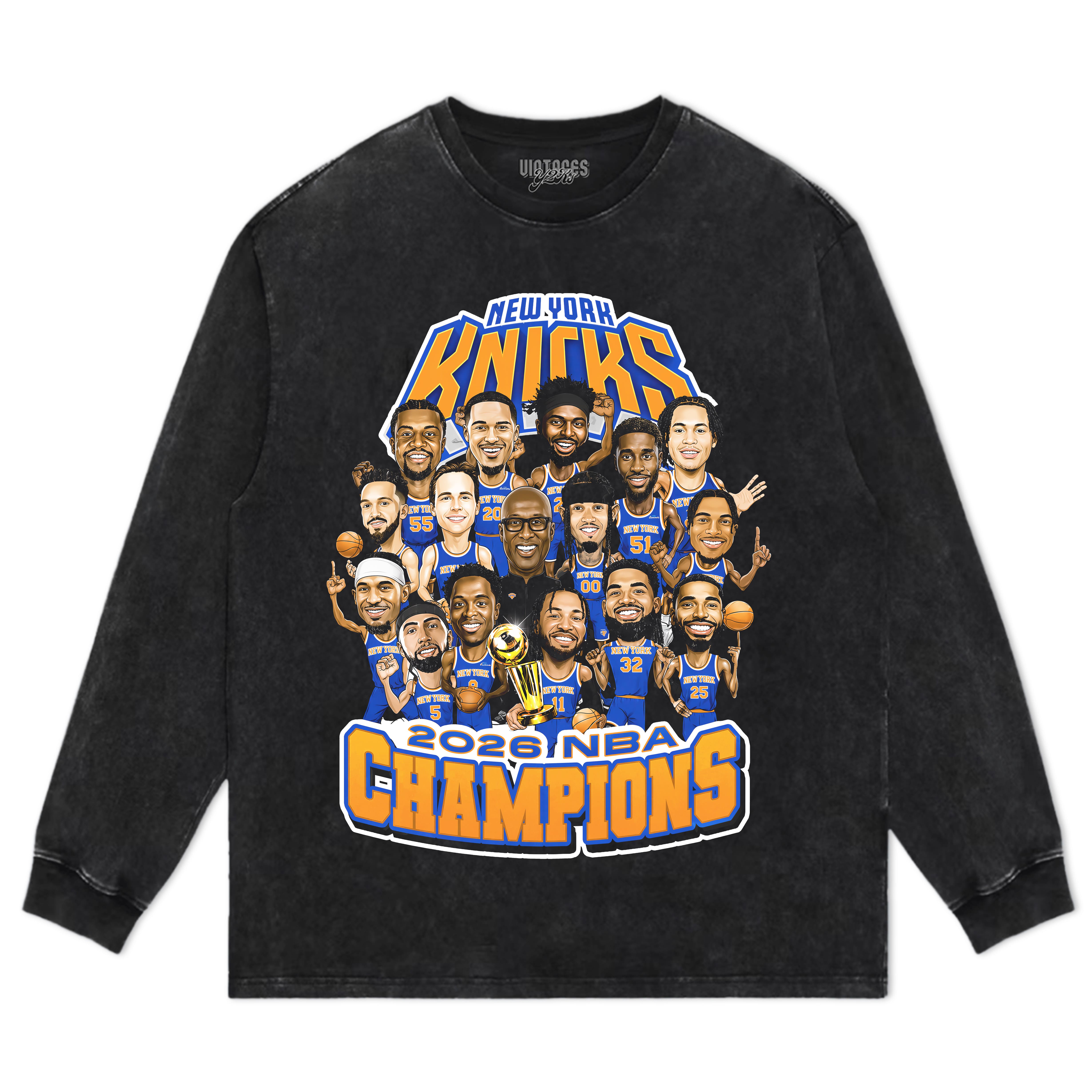 NEW YORK CHAMPION 2026 TANK TOP & TEE & LONG SLEEVE & LAYERED LS & HOODIE