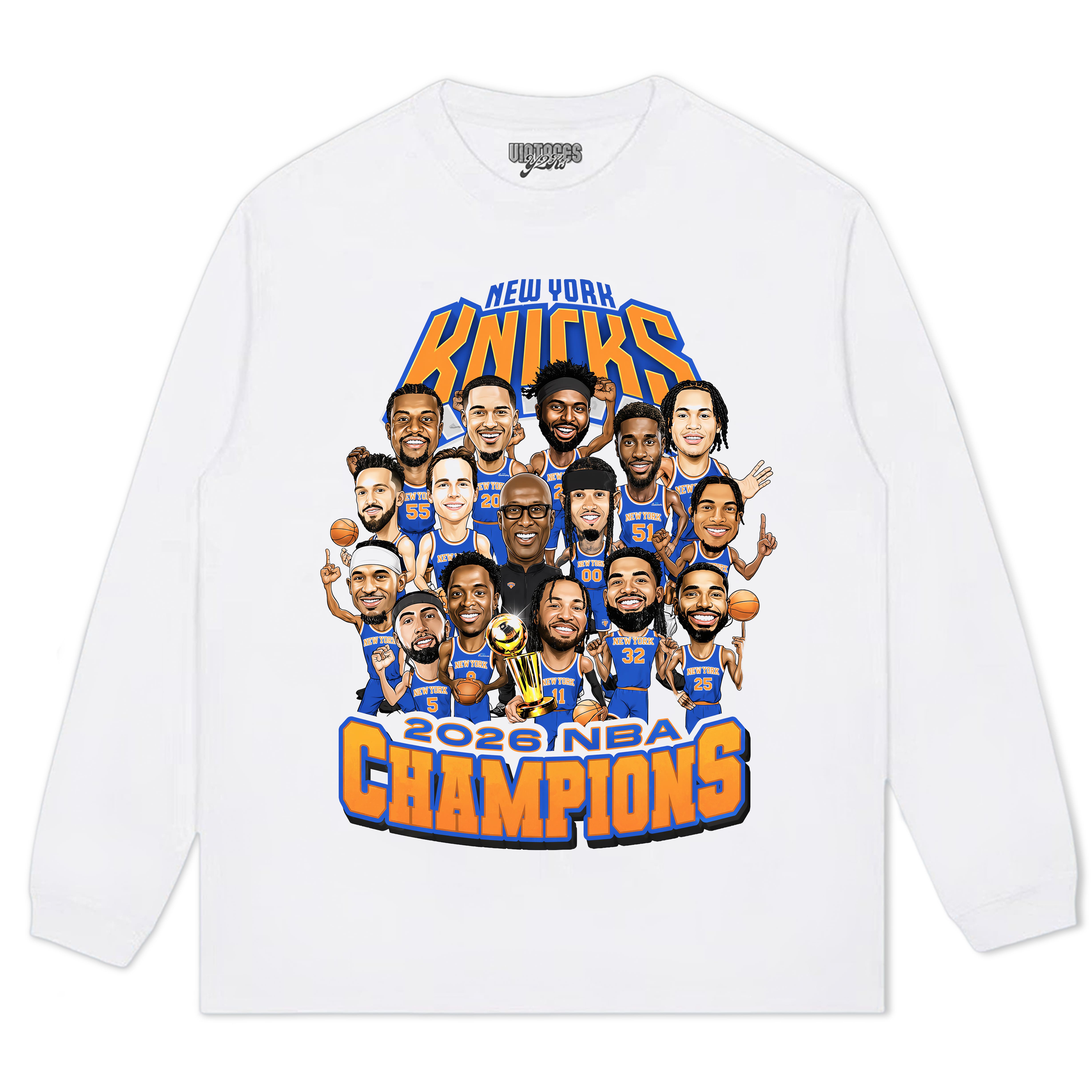 NEW YORK CHAMPION 2026 TANK TOP & TEE & LONG SLEEVE & LAYERED LS & HOODIE