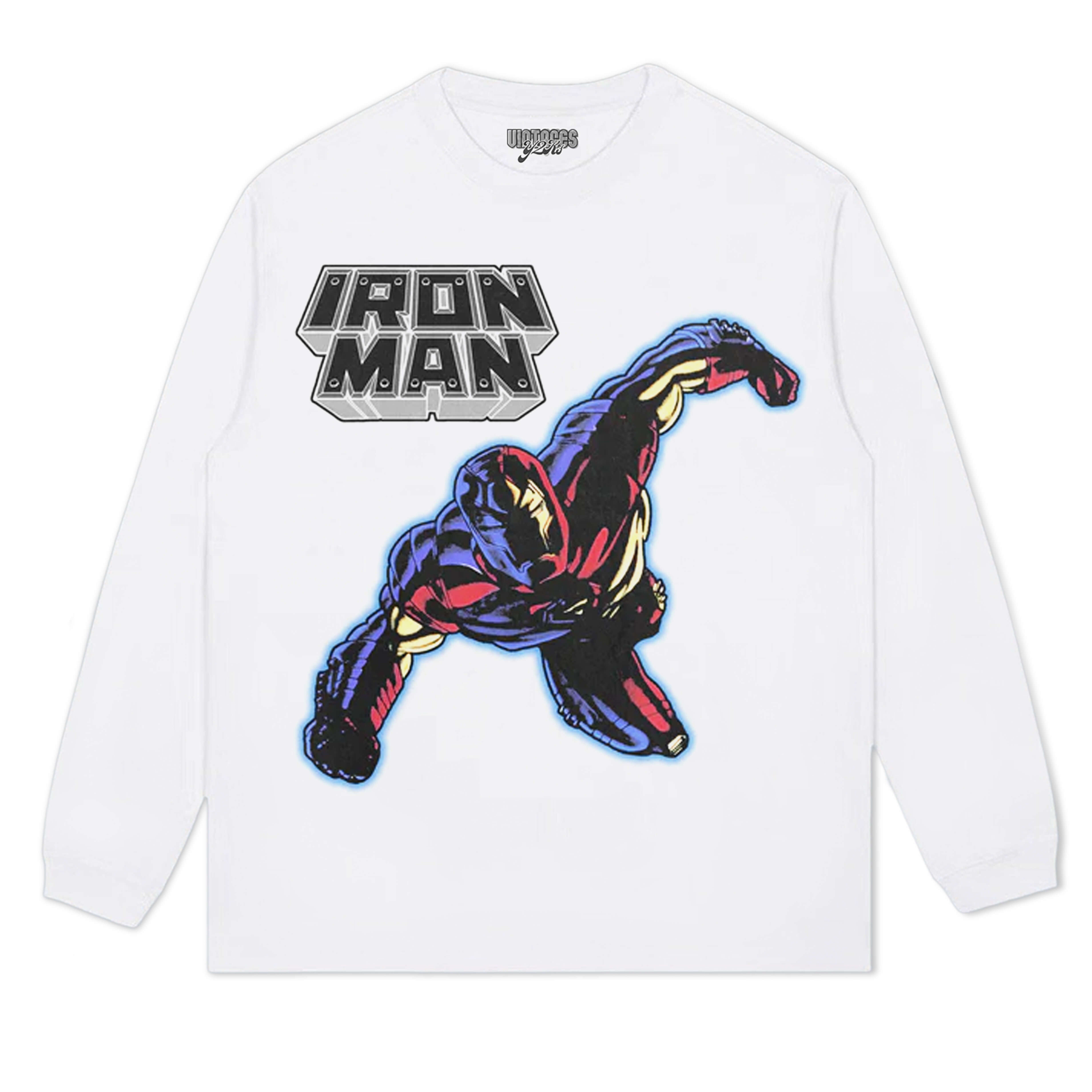 IRON MAN 2008 VINTAGE TEE & LS & HOODIE