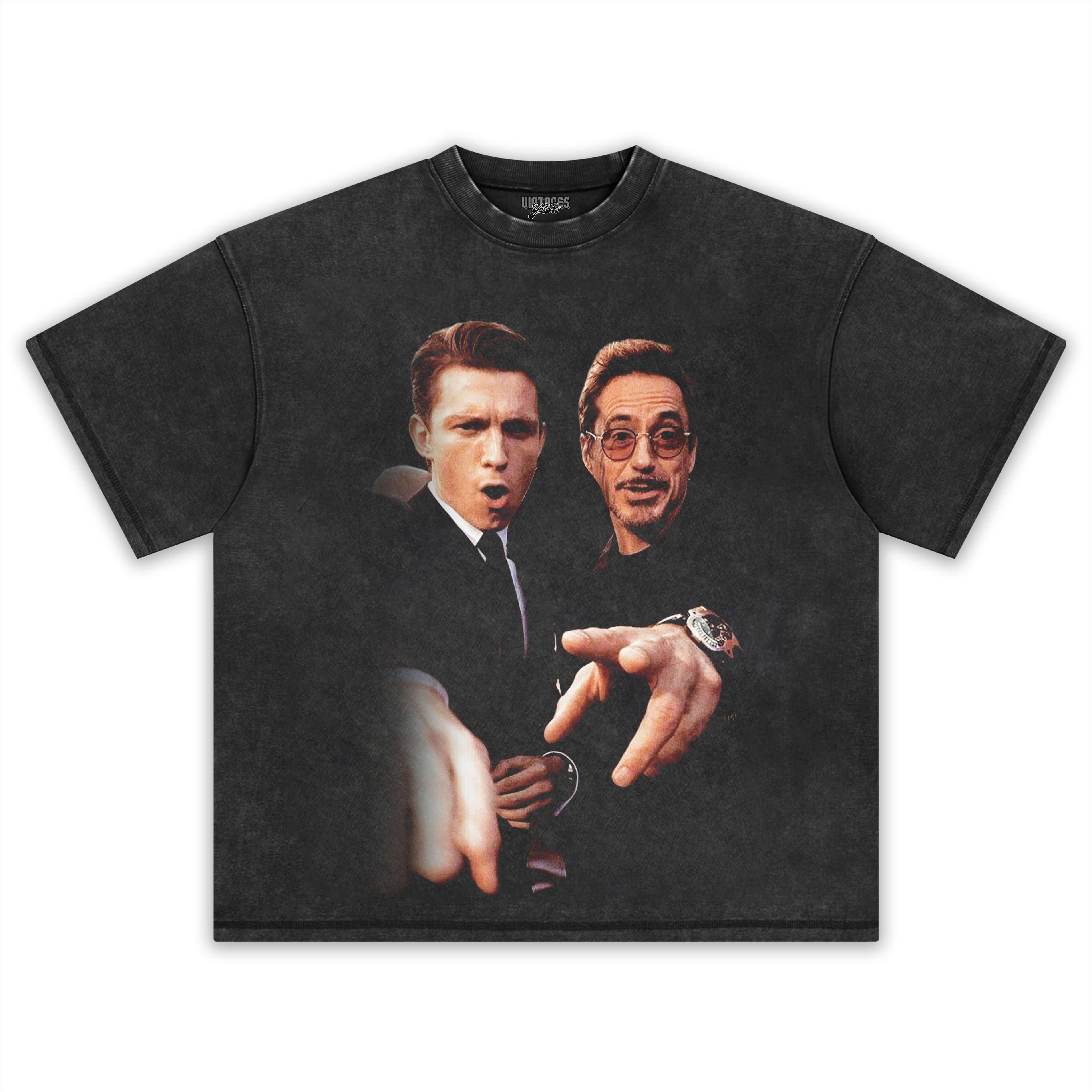 IRON MAN & SPIDER MAN TEE