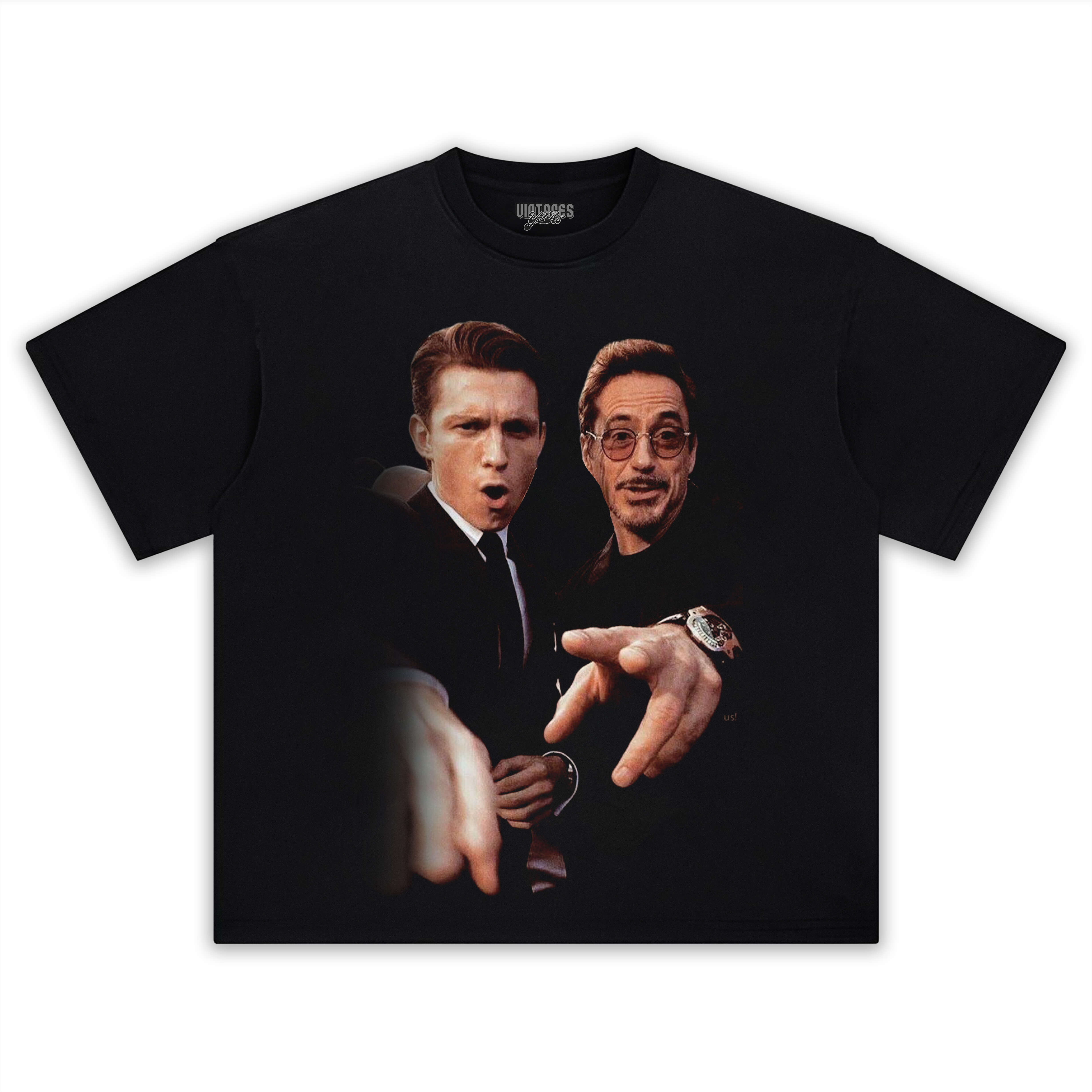 IRON MAN & SPIDER MAN TEE