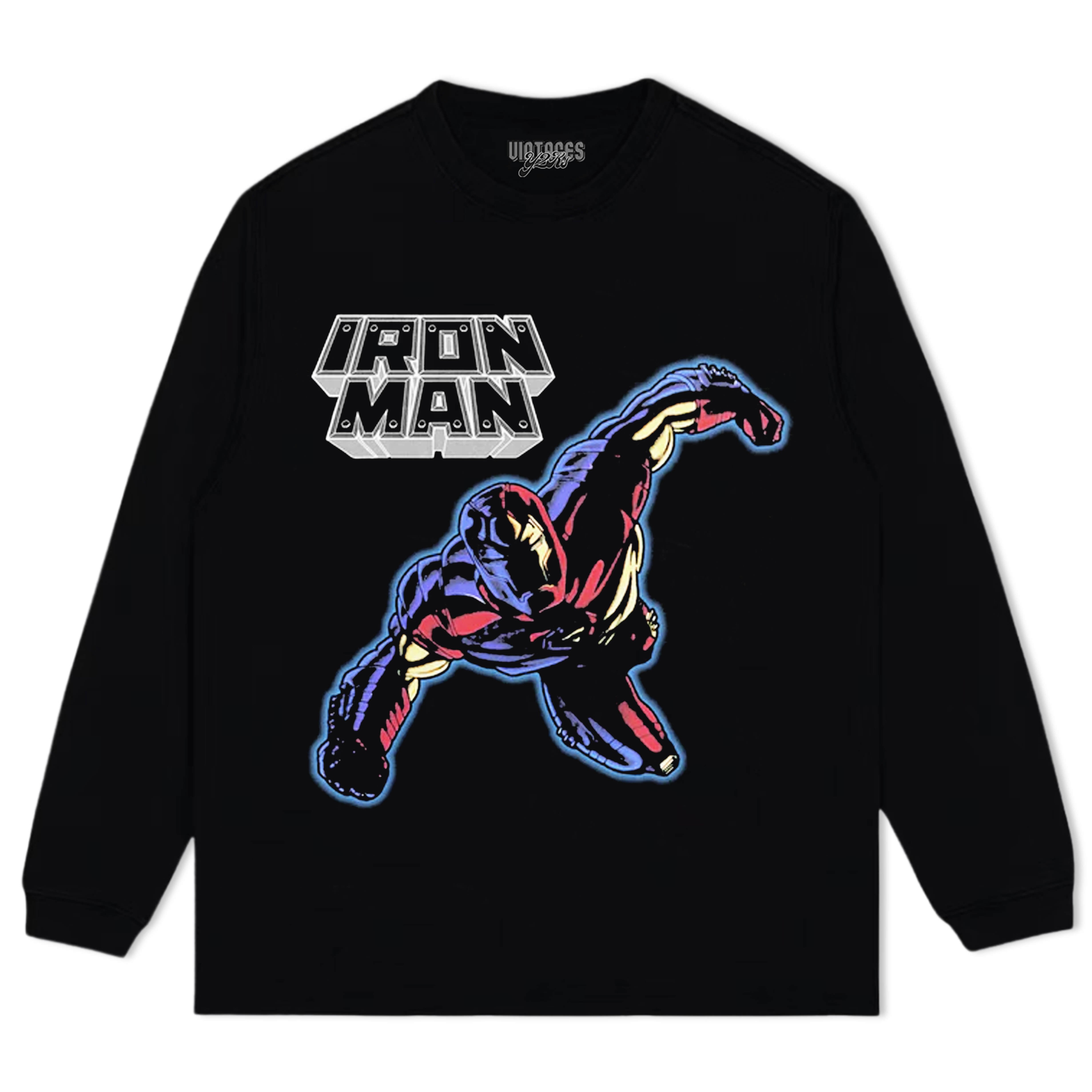 IRON MAN 2008 VINTAGE TEE & LS & HOODIE