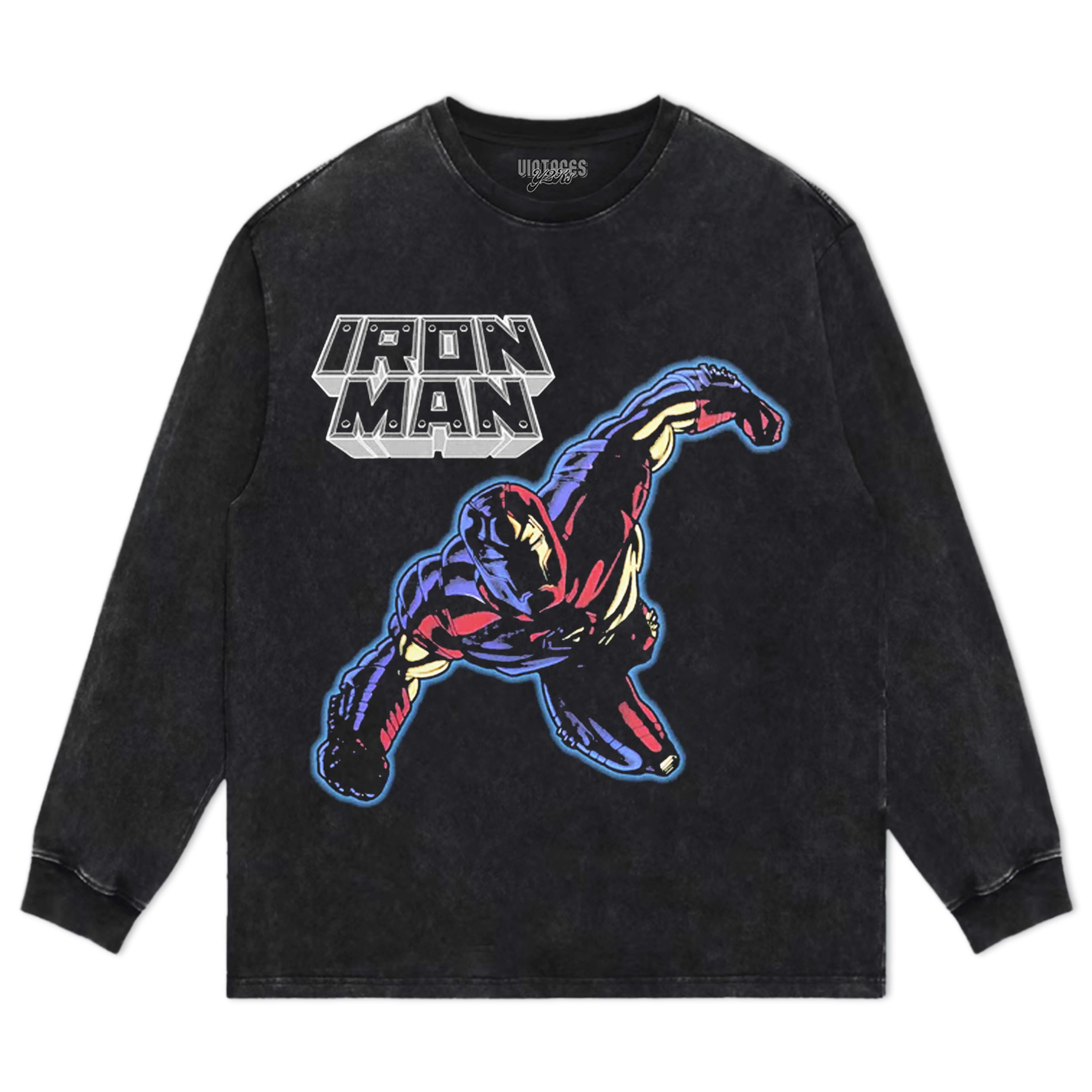 IRON MAN 2008 VINTAGE TEE & LS & HOODIE