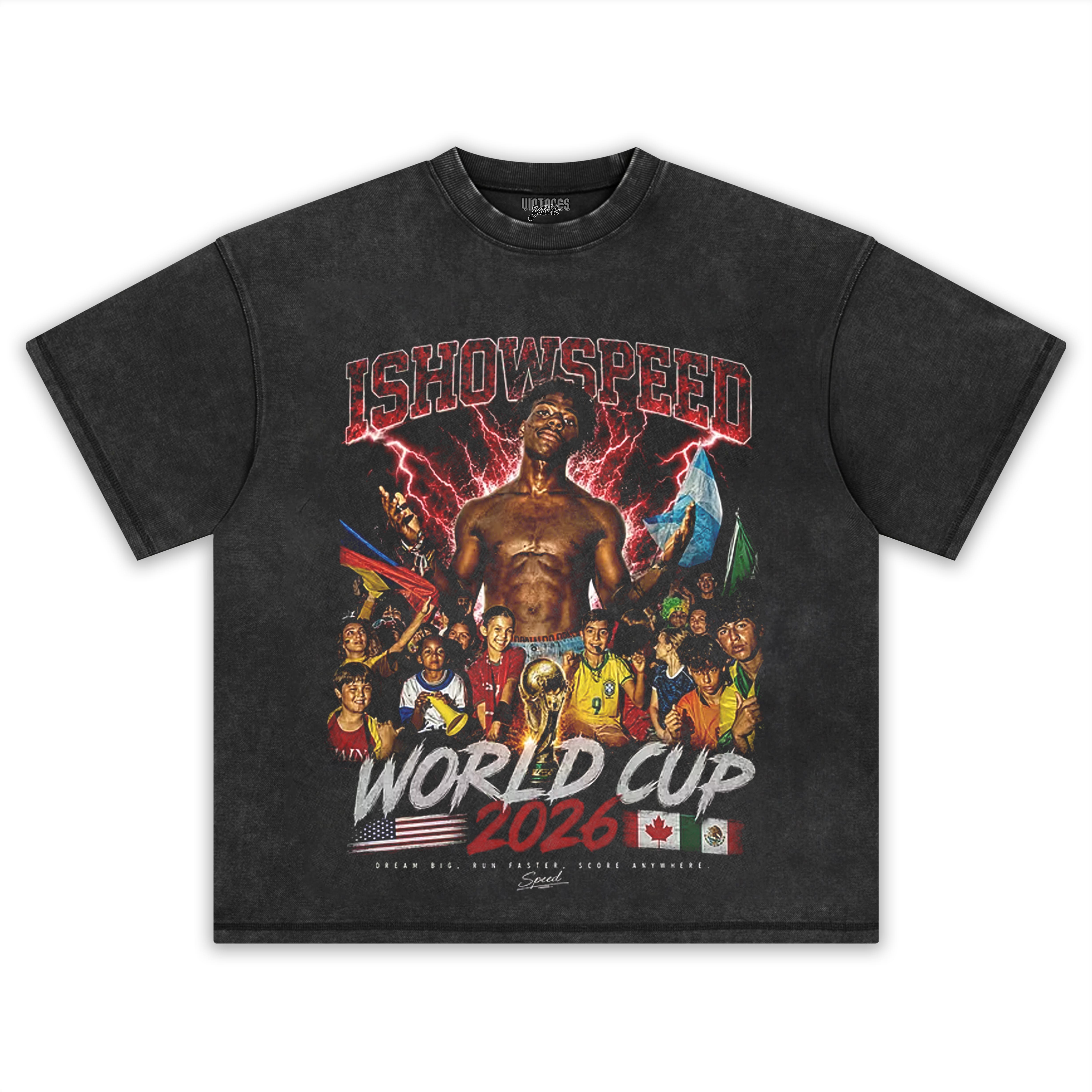 ISHOWSPEED WORLD CUP 2026 TANK TOP & TEE & LONG SLEEVE & LAYERED LS & HOODIE