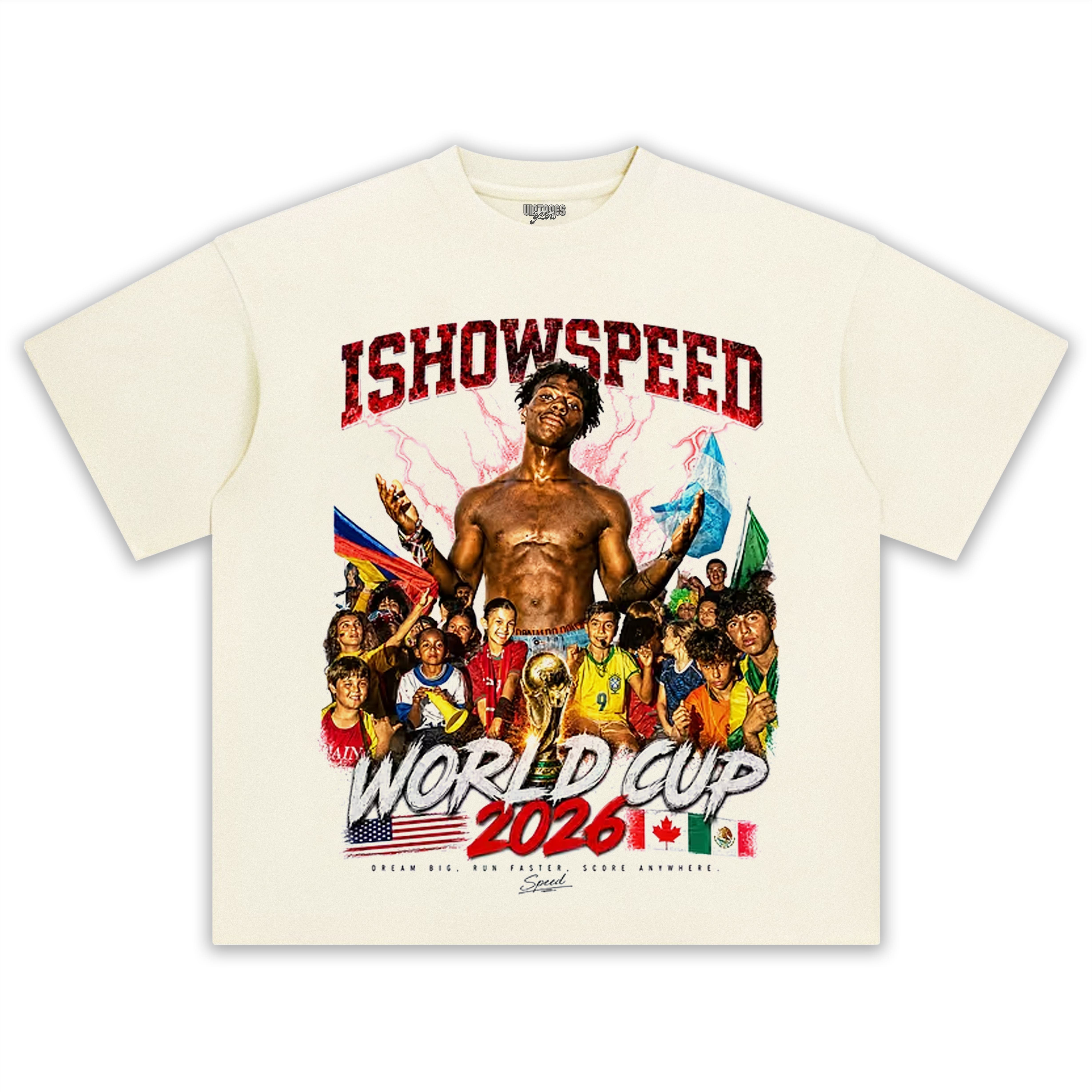 ISHOWSPEED WORLD CUP 2026 TANK TOP & TEE & LONG SLEEVE & LAYERED LS & HOODIE