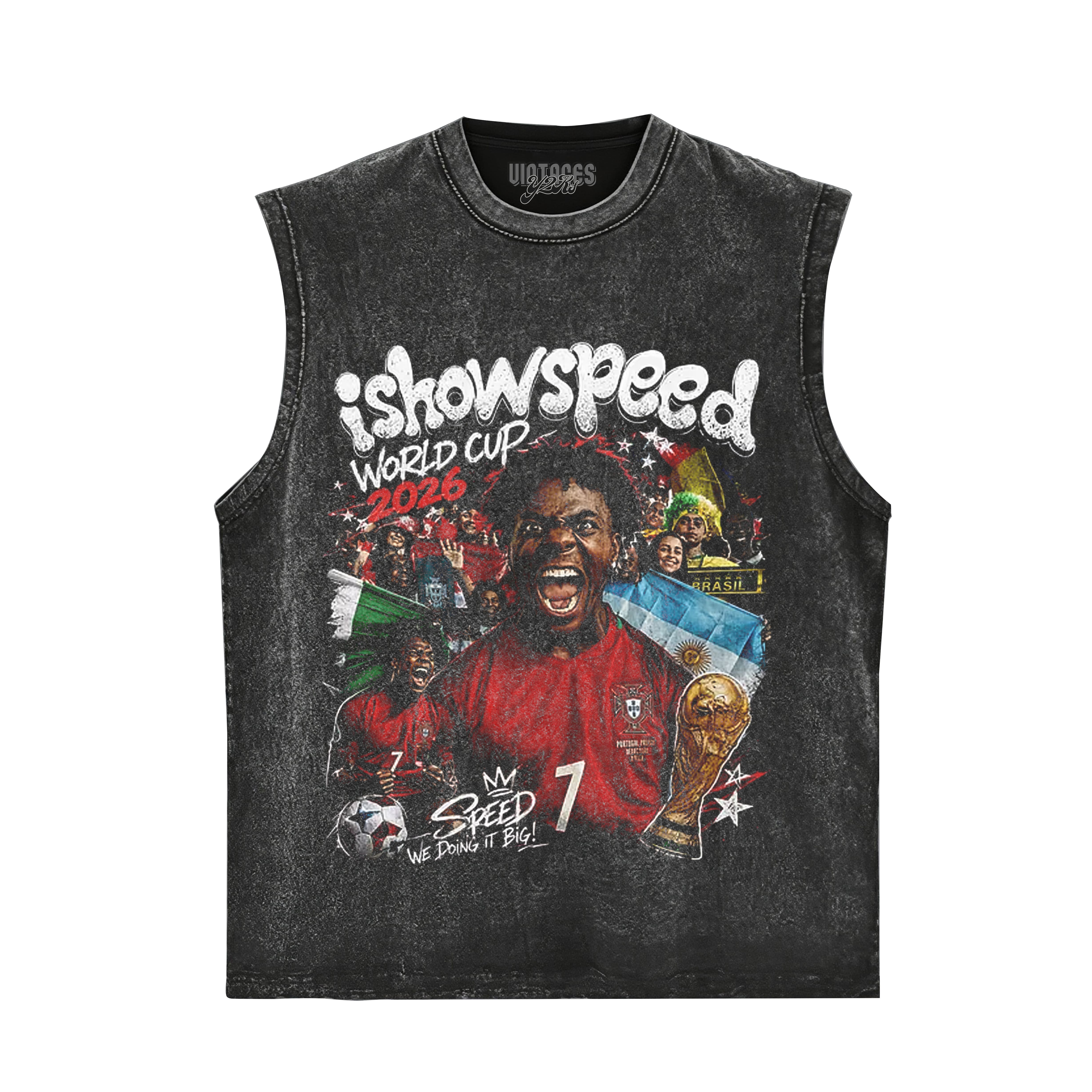 ISHOWSPEED WORLD CUP 2026 V2 TANK TOP & TEE & LONG SLEEVE & LAYERED LS & HOODIE