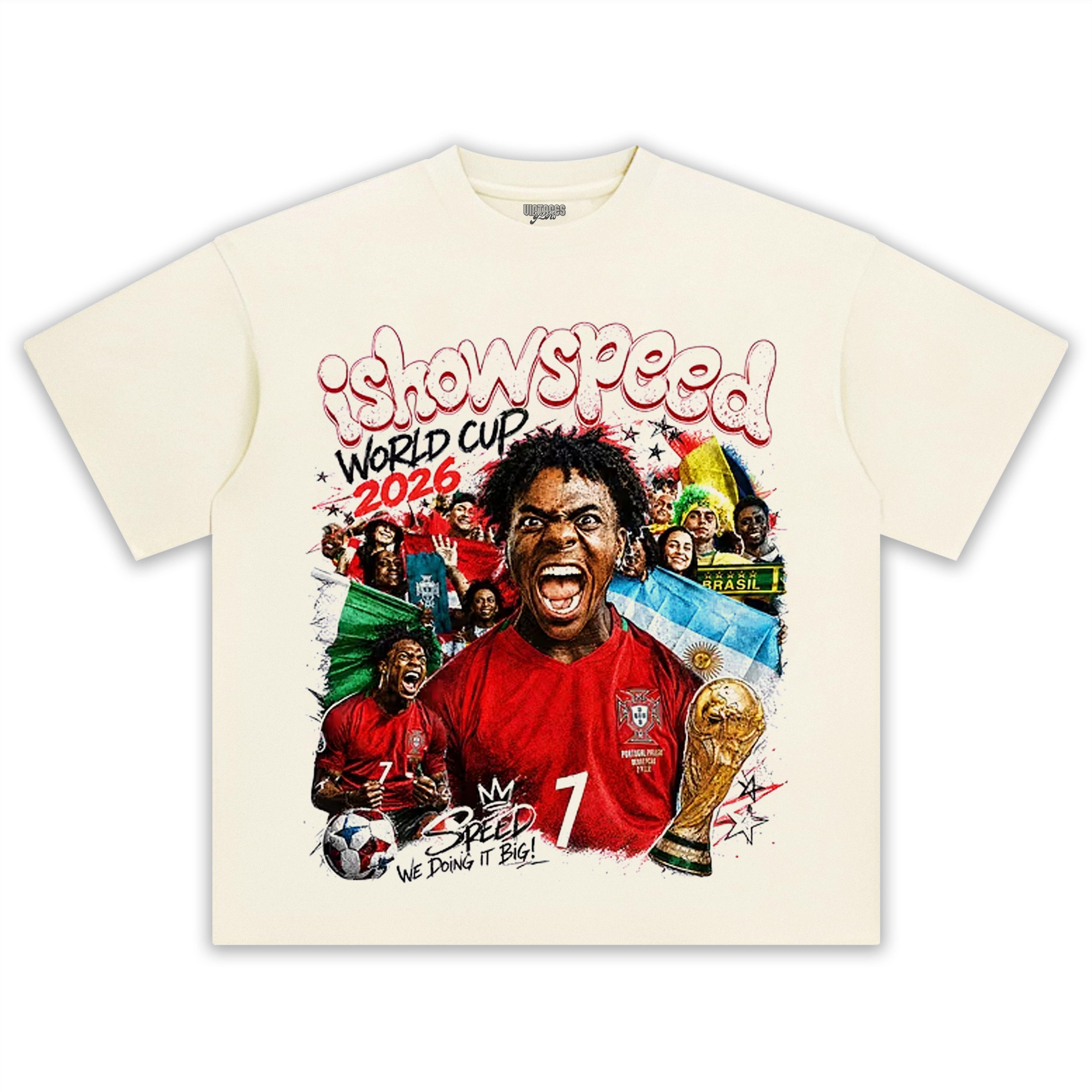 ISHOWSPEED WORLD CUP 2026 V2 TANK TOP & TEE & LONG SLEEVE & LAYERED LS & HOODIE