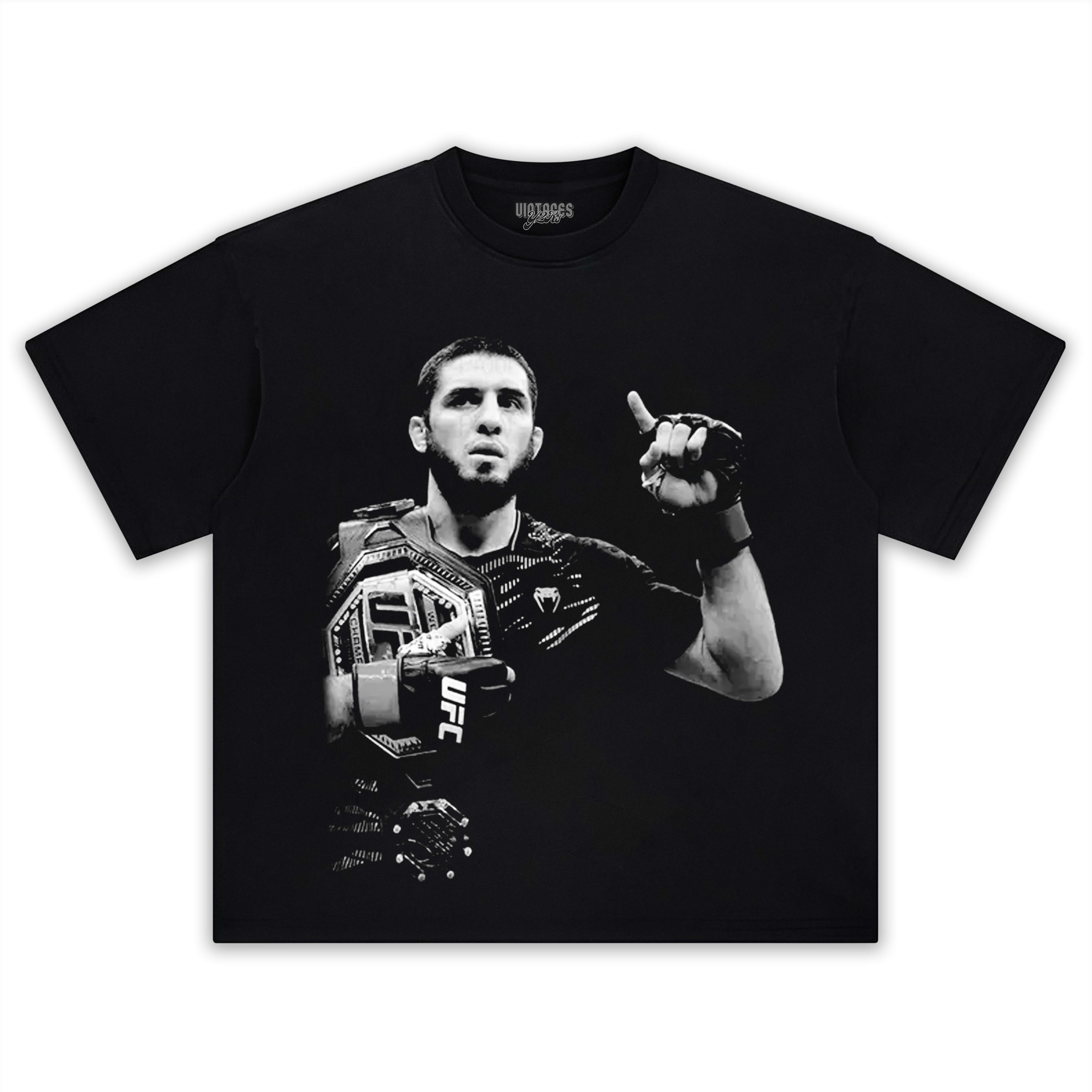 ISLAM MAKHACHEV DOUBLE CHAMP V2 TEE & LS & HOODIE