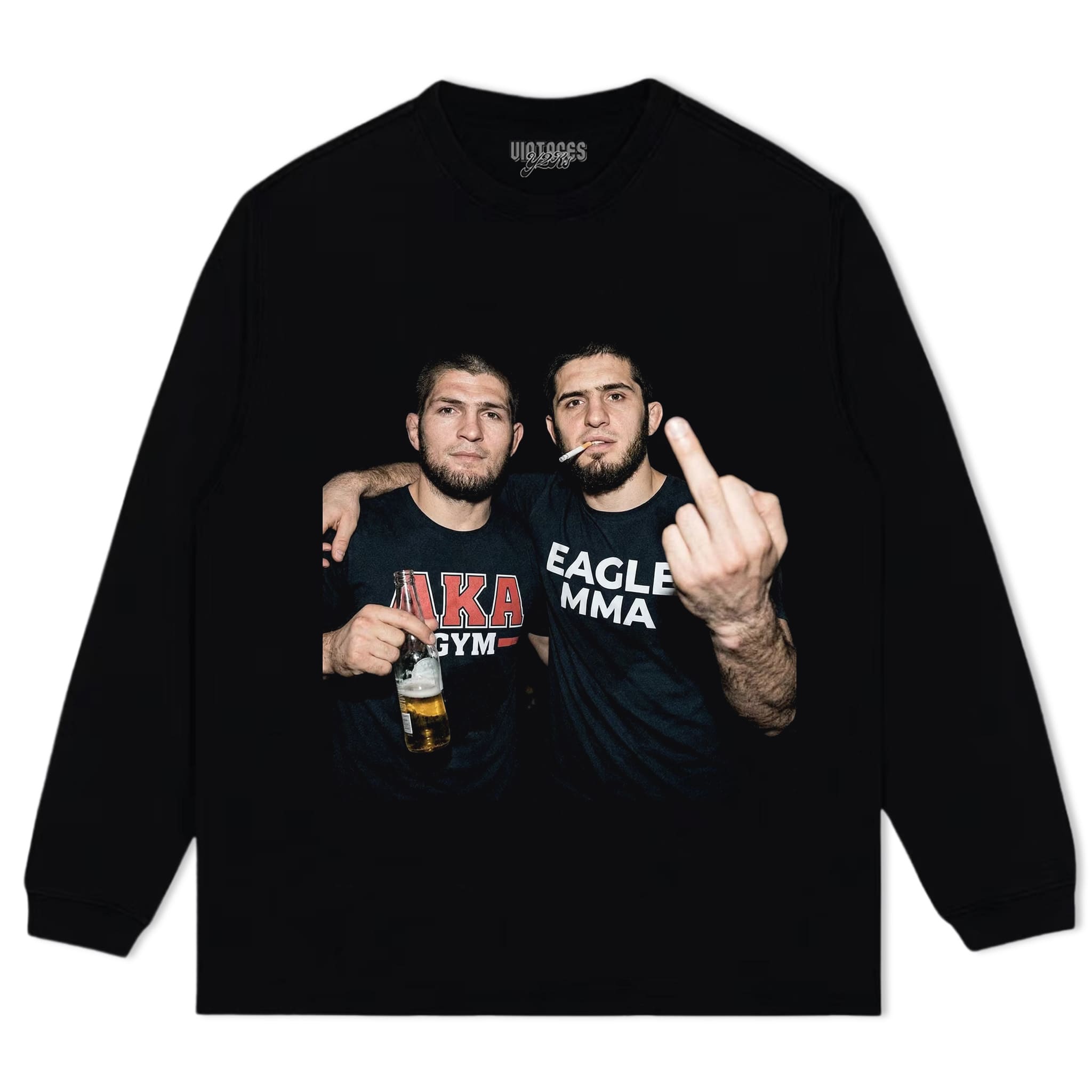 ISLAM MAKHACHEV & KHABIB NURMAGOMEDOV TANK TOP & TEE & LONG SLEEVE & LAYERED LS & HOODIE