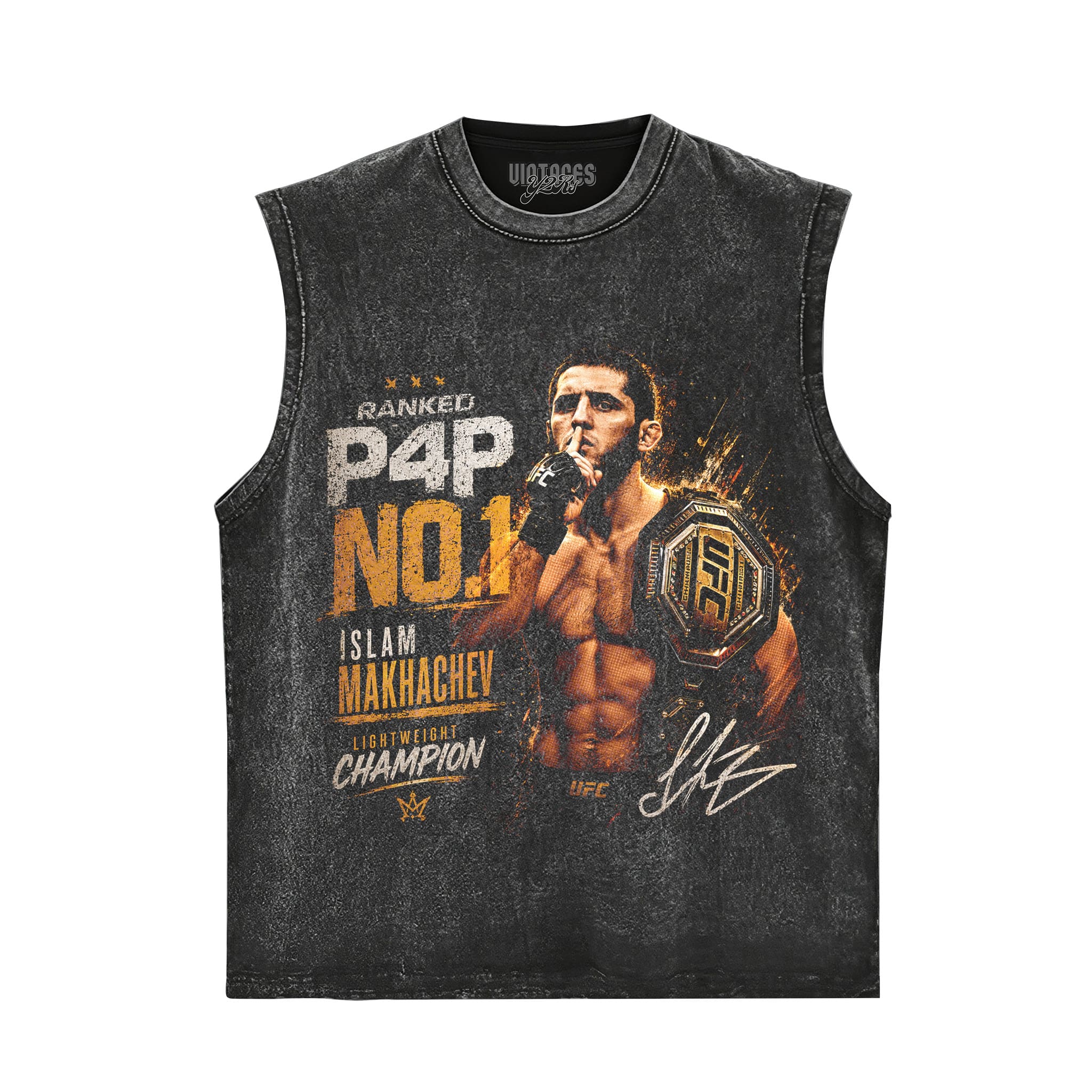 ISLAM MAKHACHEV P4P NO.1 TANK TOP & TEE & LONG SLEEVE & LAYERED LS & HOODIE