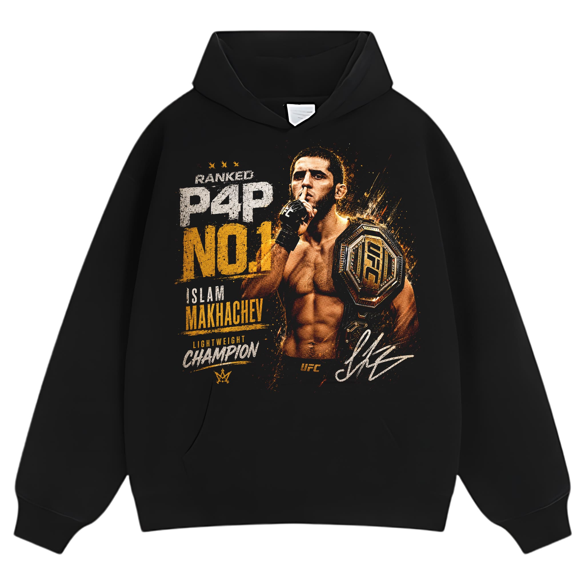 ISLAM MAKHACHEV P4P NO.1 TANK TOP & TEE & LONG SLEEVE & LAYERED LS & HOODIE