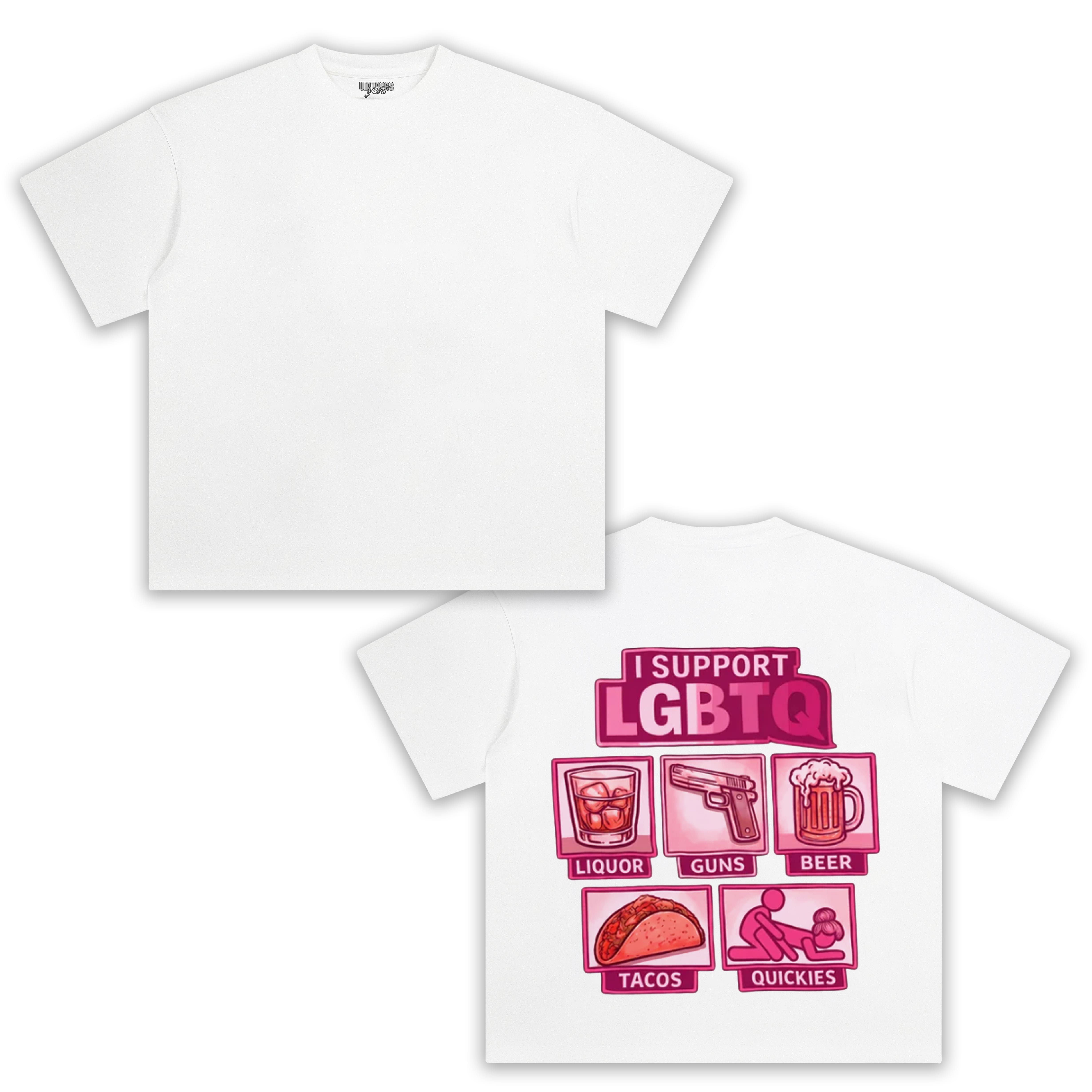 I SUPPORT LGBTQ TANK TOP & TEE