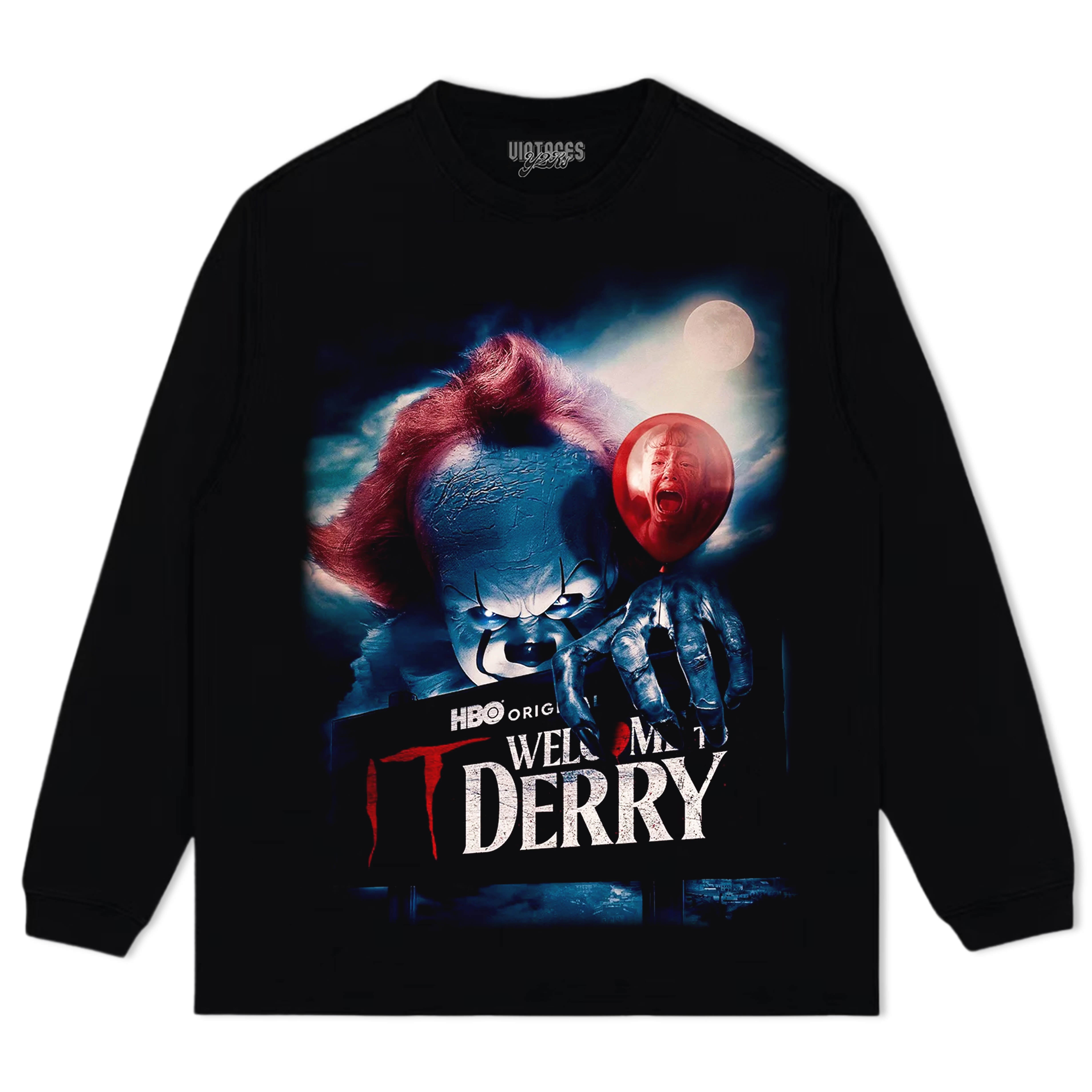IT WELCOME TO DERRY V2 TEE & LS & HOODIE