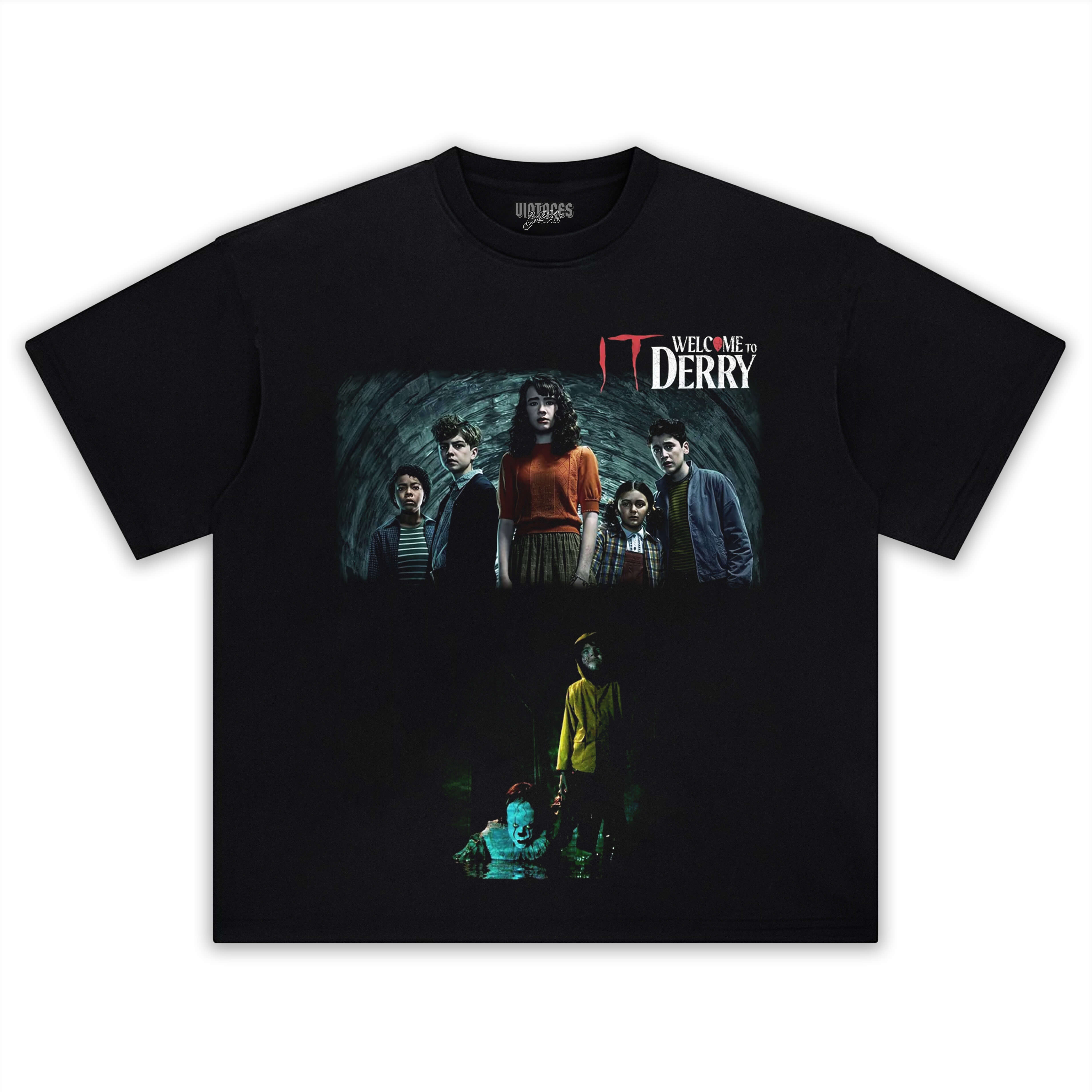 IT WELCOME TO DERRY V4 TEE & LS & HOODIE