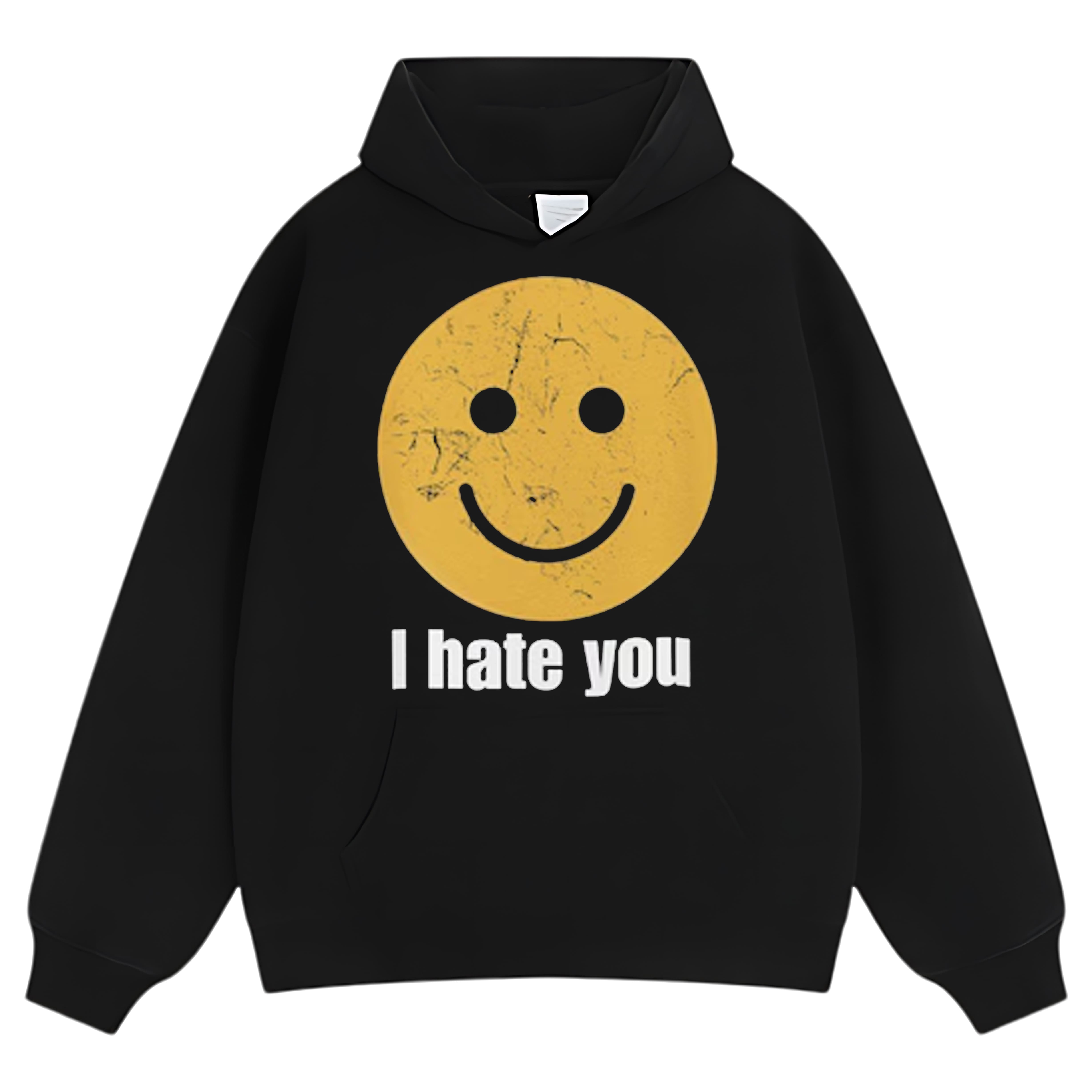 I HATE YOU SMILEY FACE TEE & LS & HOODIE