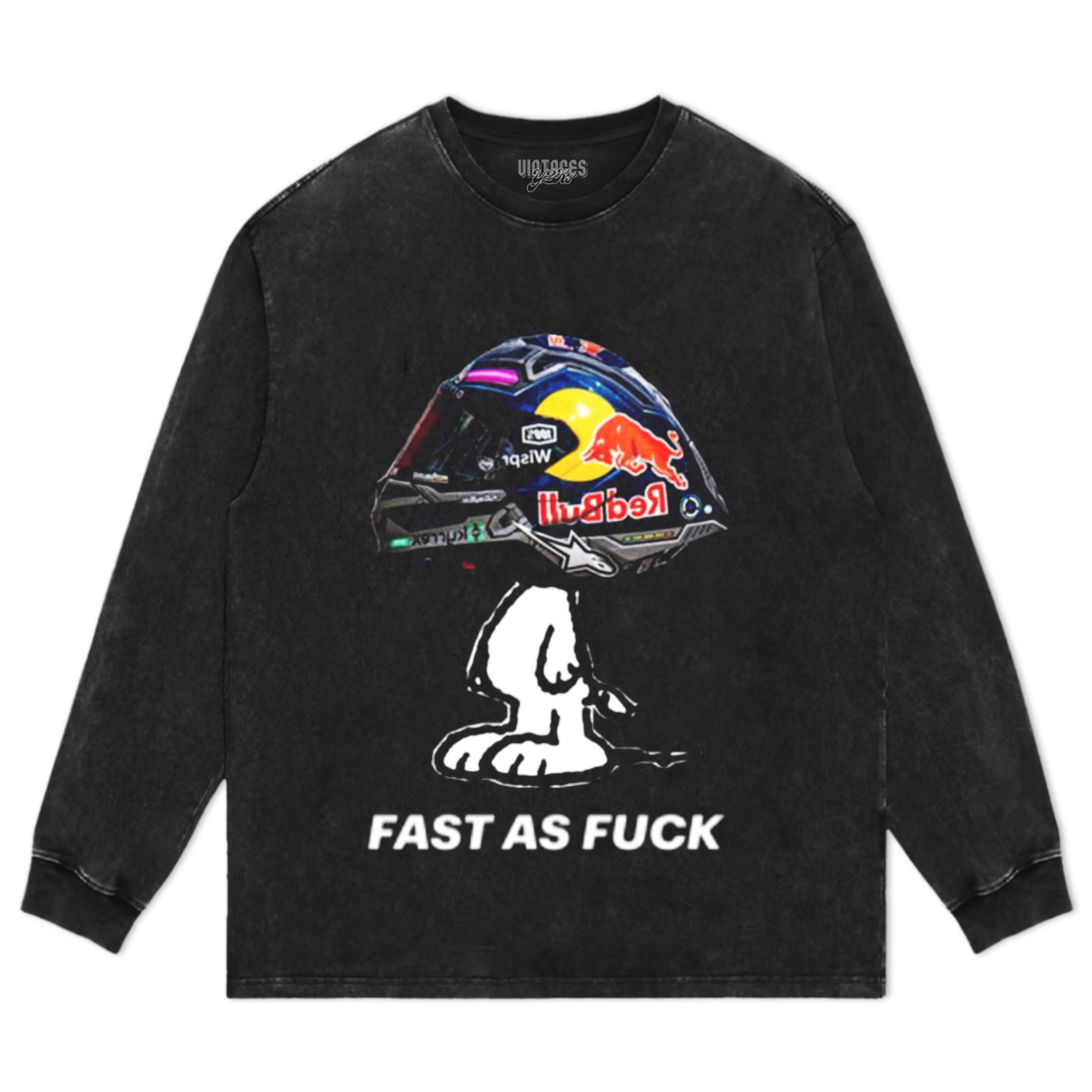 I'M FAST AS FUCK BOI & RED BULL RACING FUNNY TEE & LS & HOODIE