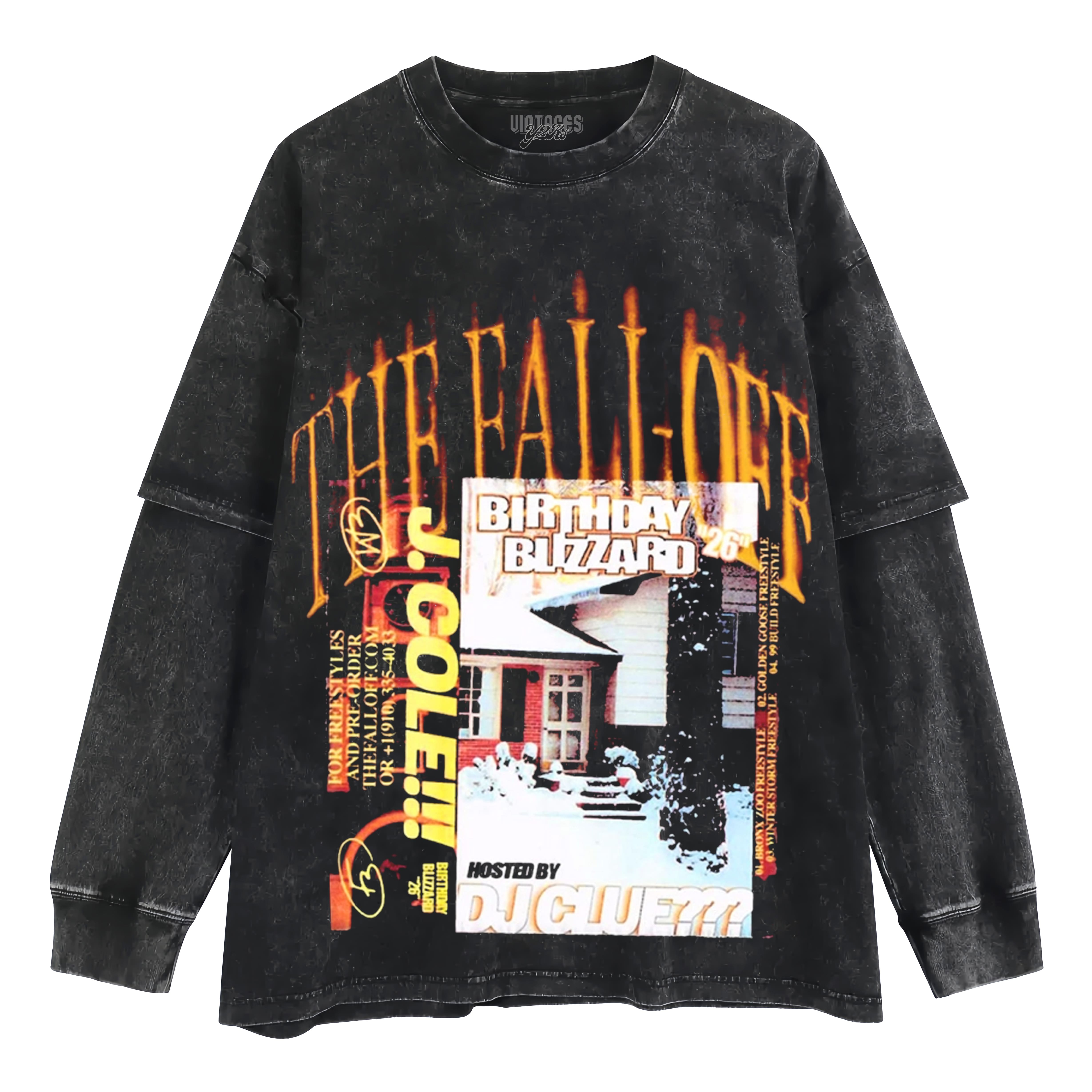 J. COLE - BIRTHDAY BLIZZARD LAYERED LONG SLEEVE