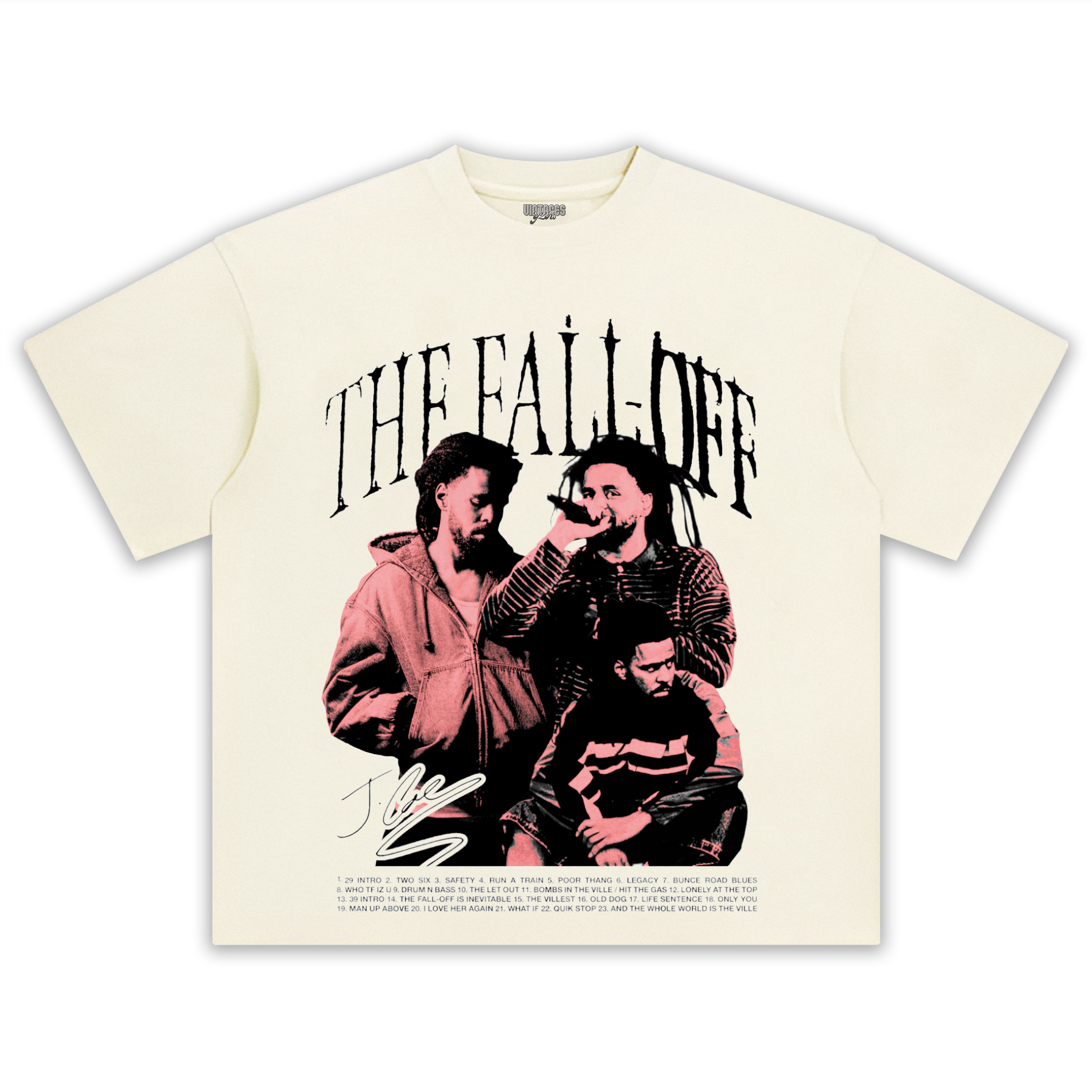 J. COLE THE FALL OFF ALBUM TEE & LS & HOODIE