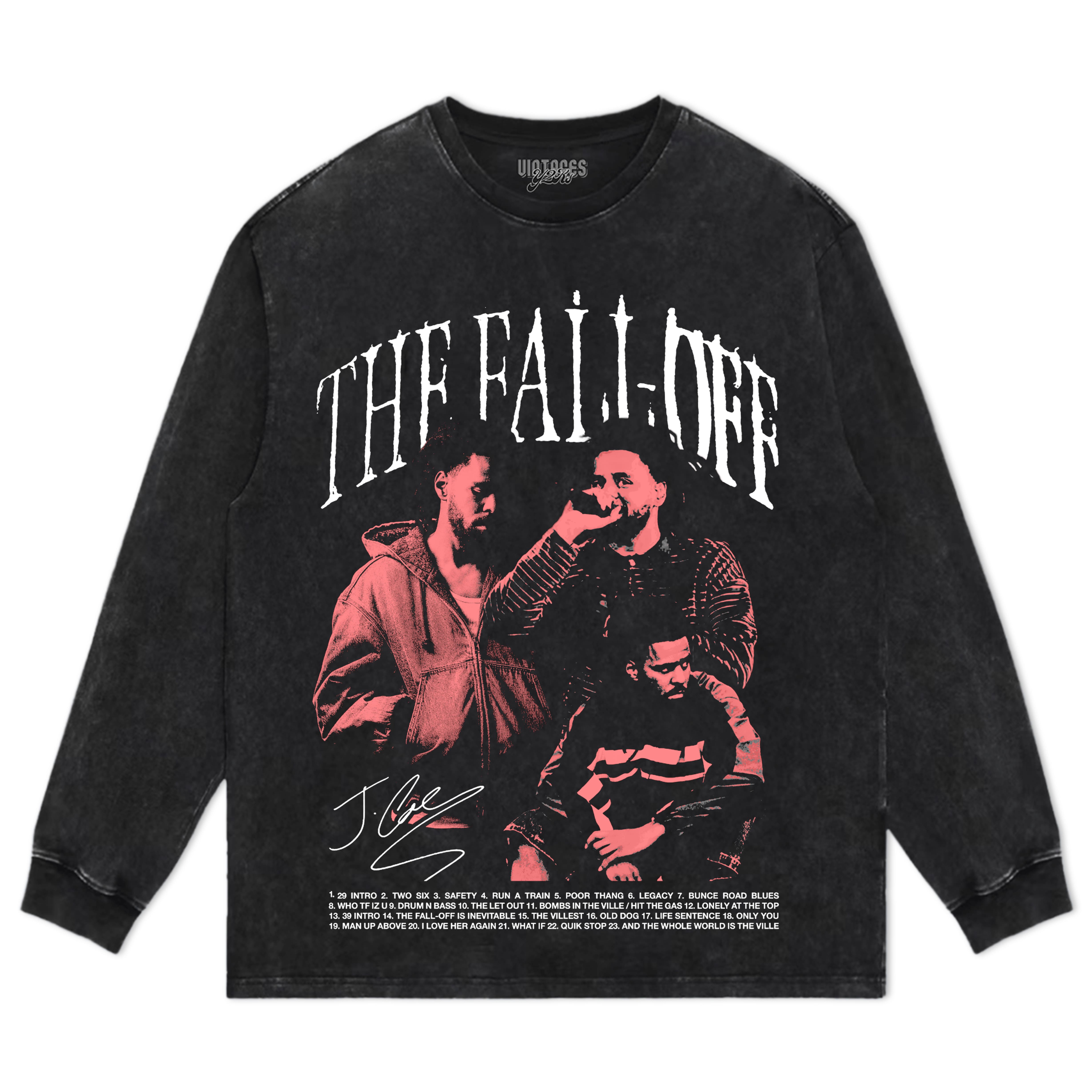 J. COLE THE FALL OFF ALBUM TEE & LS & HOODIE
