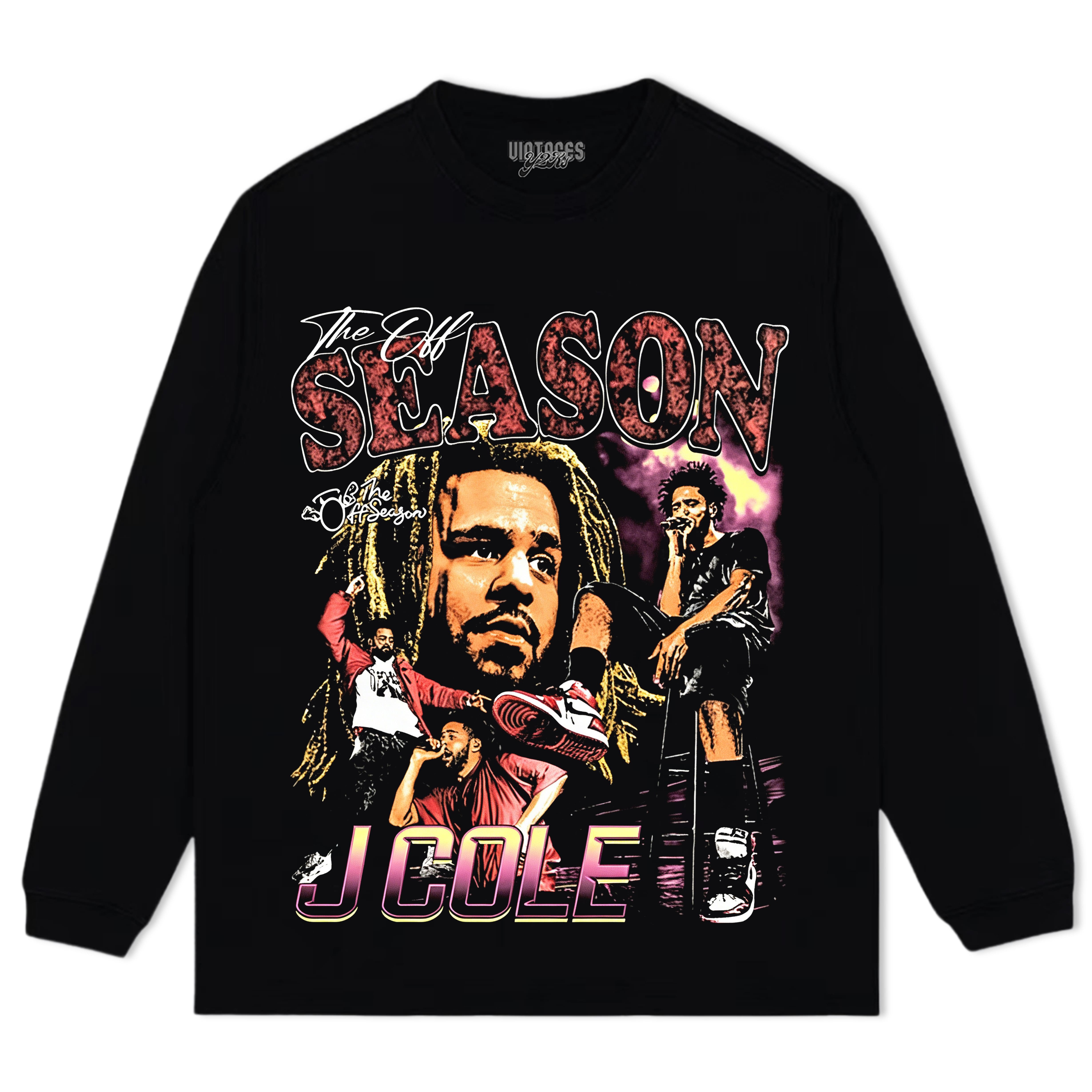 J. COLE VINTAGE COLLAGE TEE & LS & HOODIE