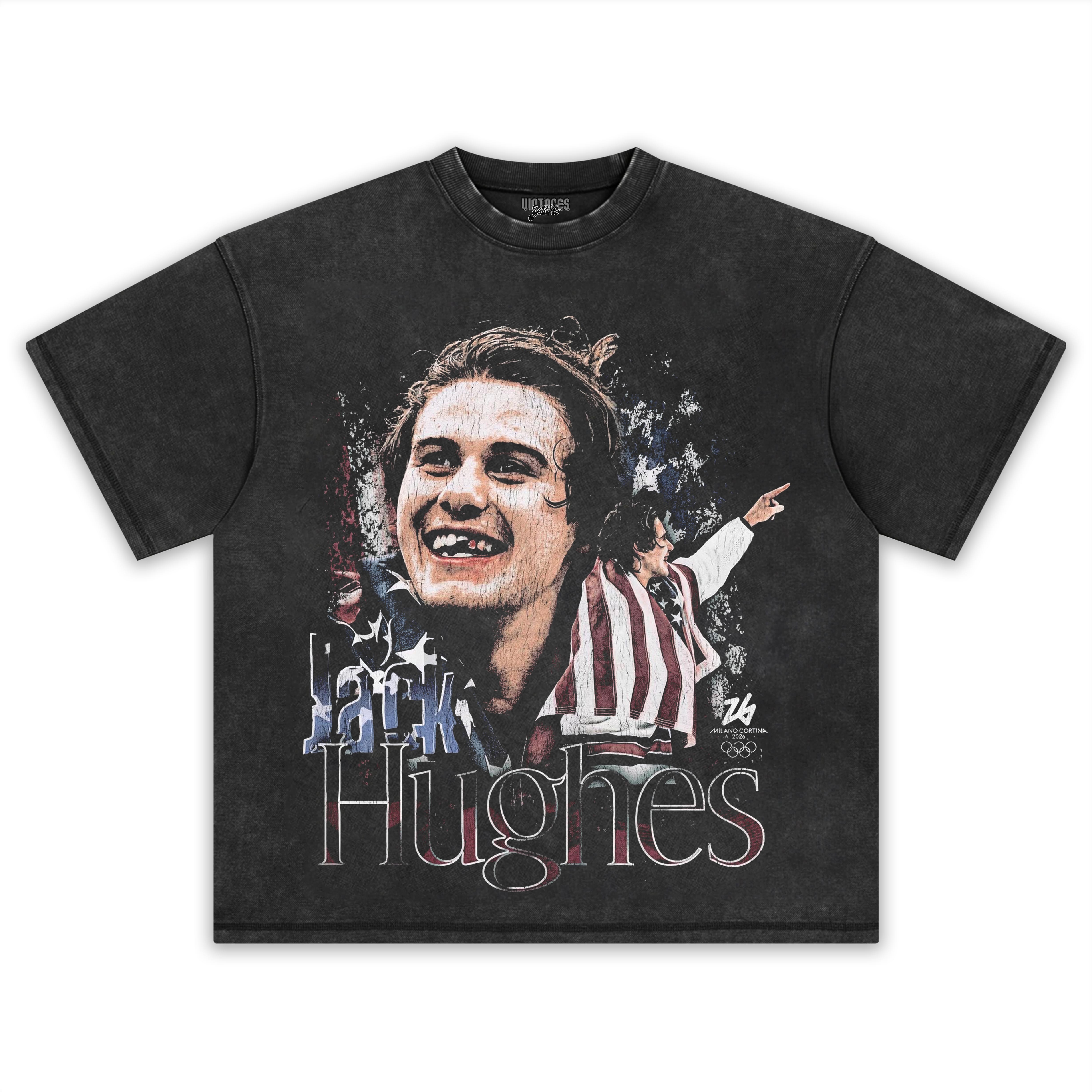 JACK HUGHES - 2026 MILANO CORTINA WINTER OLYMPICS TEE & LS & HOODIE