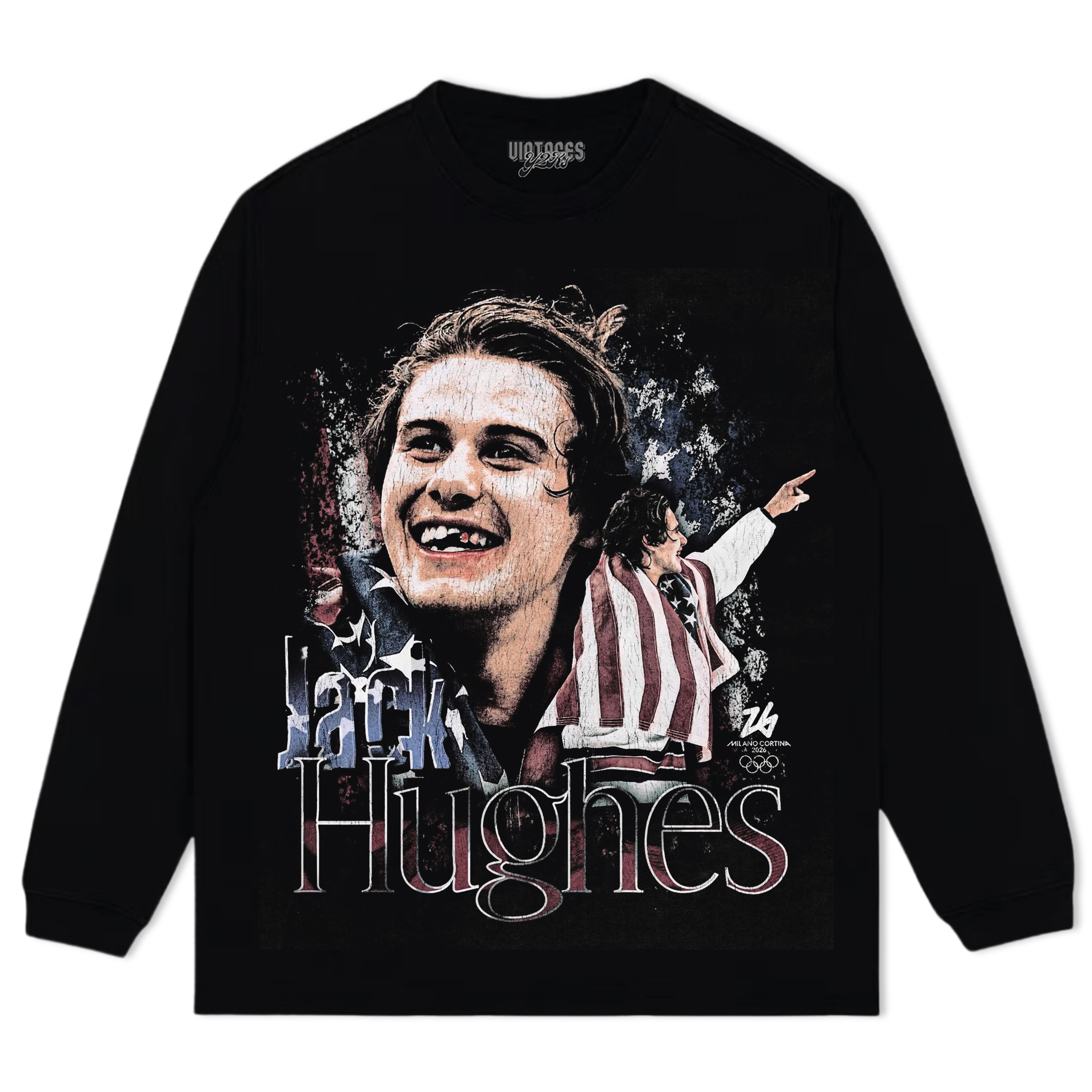 JACK HUGHES - 2026 MILANO CORTINA WINTER OLYMPICS TEE & LS & HOODIE