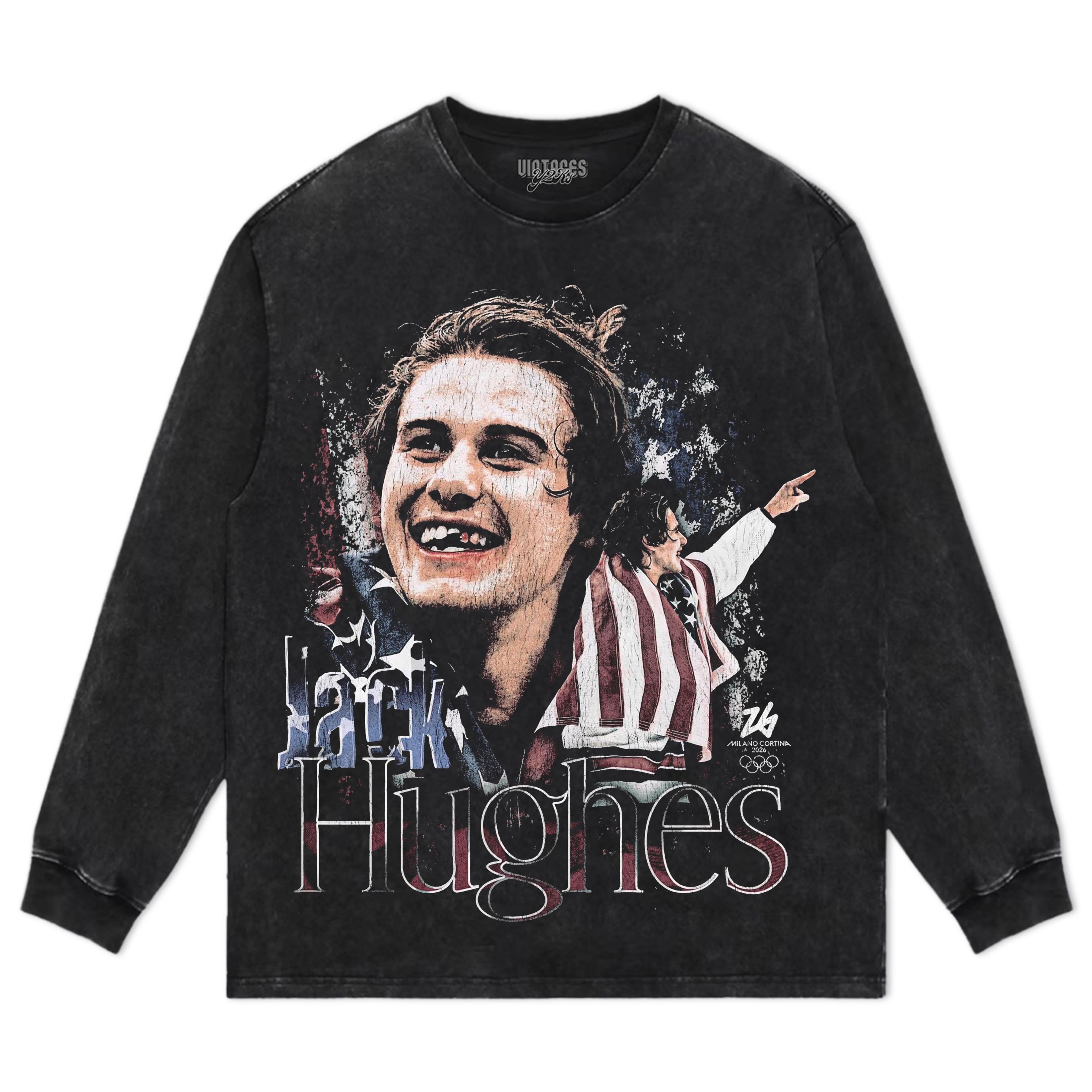 JACK HUGHES - 2026 MILANO CORTINA WINTER OLYMPICS TEE & LS & HOODIE