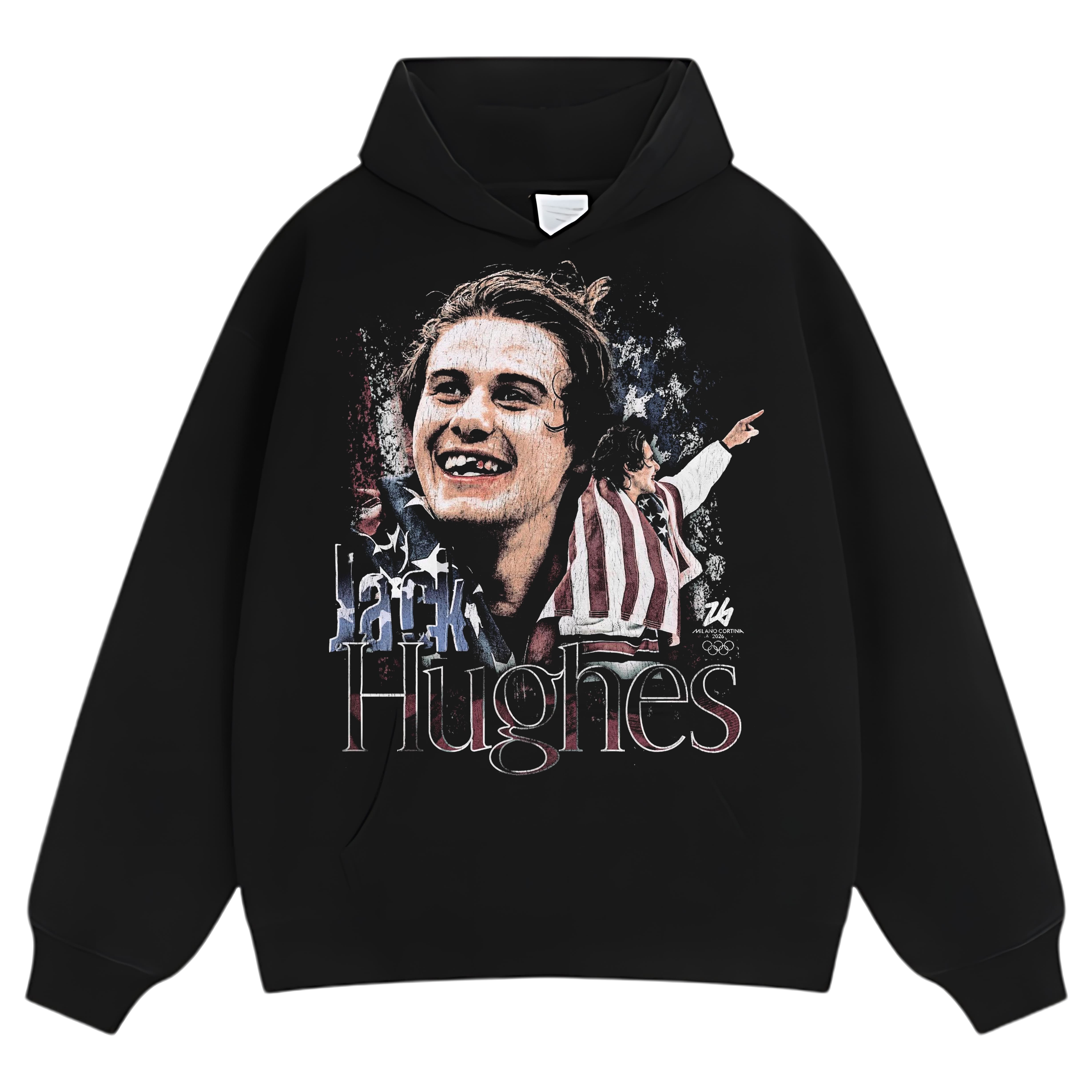 JACK HUGHES - 2026 MILANO CORTINA WINTER OLYMPICS TEE & LS & HOODIE