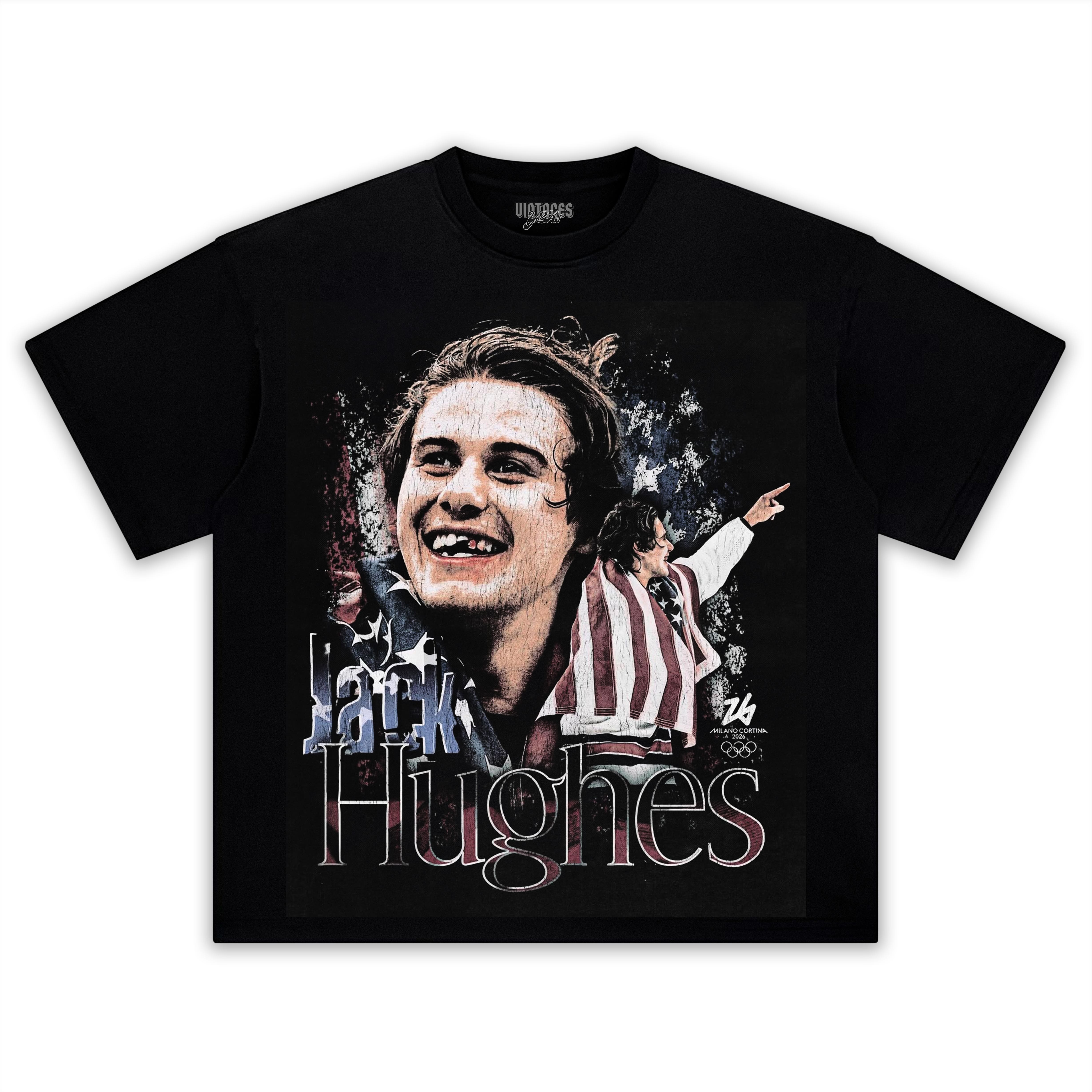 JACK HUGHES - 2026 MILANO CORTINA WINTER OLYMPICS TEE & LS & HOODIE