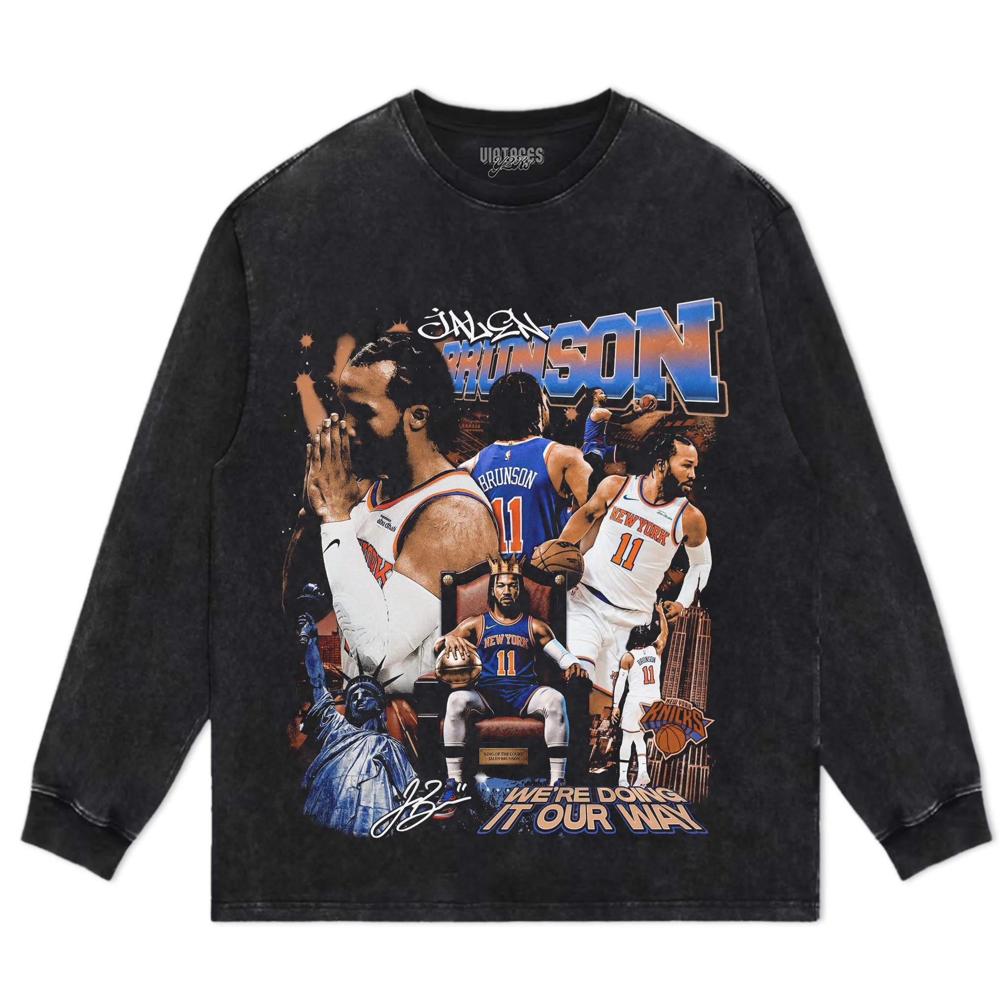 JALEN BRUNSON - NEW YORK CHAMPION 2026 TANK TOP & TEE & LONG SLEEVE & LAYERED LS & HOODIE